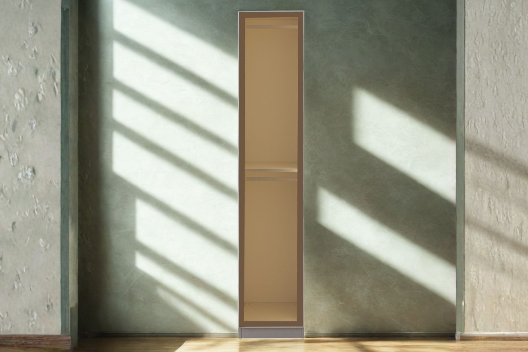 Felis 1 Kapılı Reflekte Camlı Askılıklı Gardırop