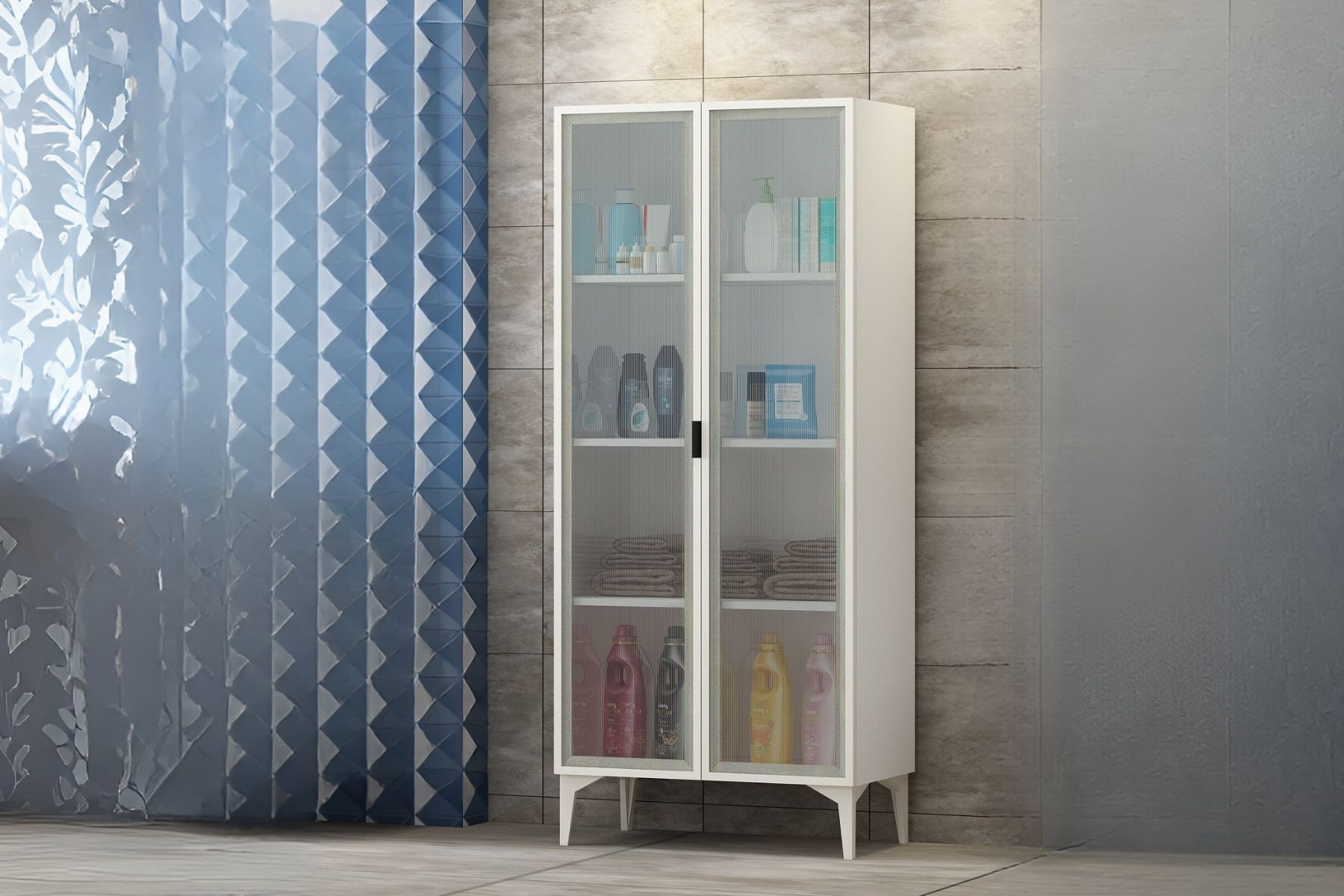 Yen 2 Kapaklı Banyo Dolabı Yen 2 Kapaklı Banyo Dolabı