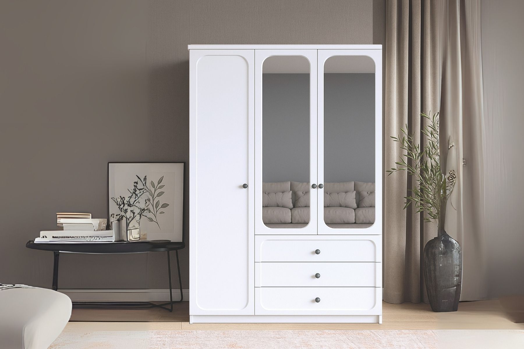 Neff 3 Kapılı Gardırop Neff 3 Kapılı Gardırop