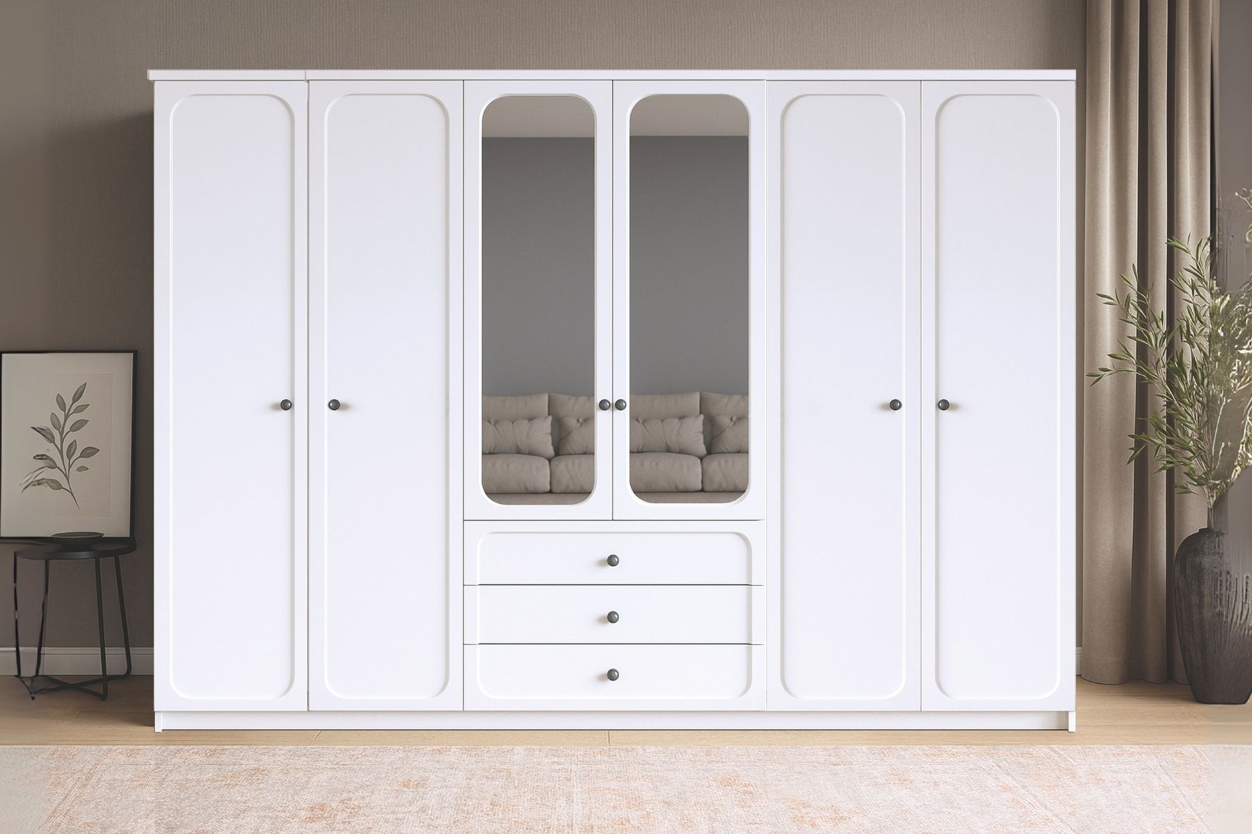 Neff 6 Kapılı Gardırop Neff 6 Kapılı Gardırop