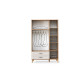 Tria Oak 3 Kapılı Gardırop