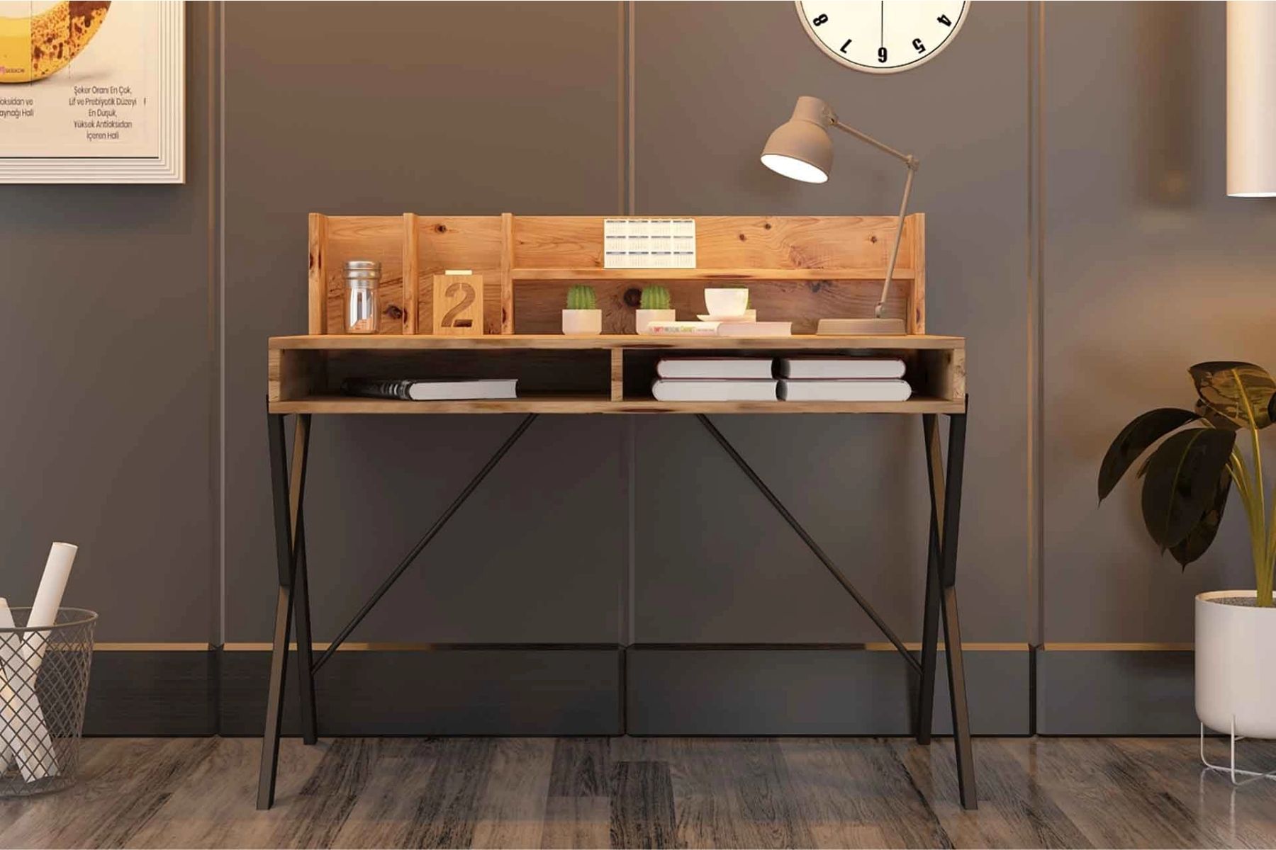 Mia Oak Çalışma Masası Mia Oak Çalışma Masası
