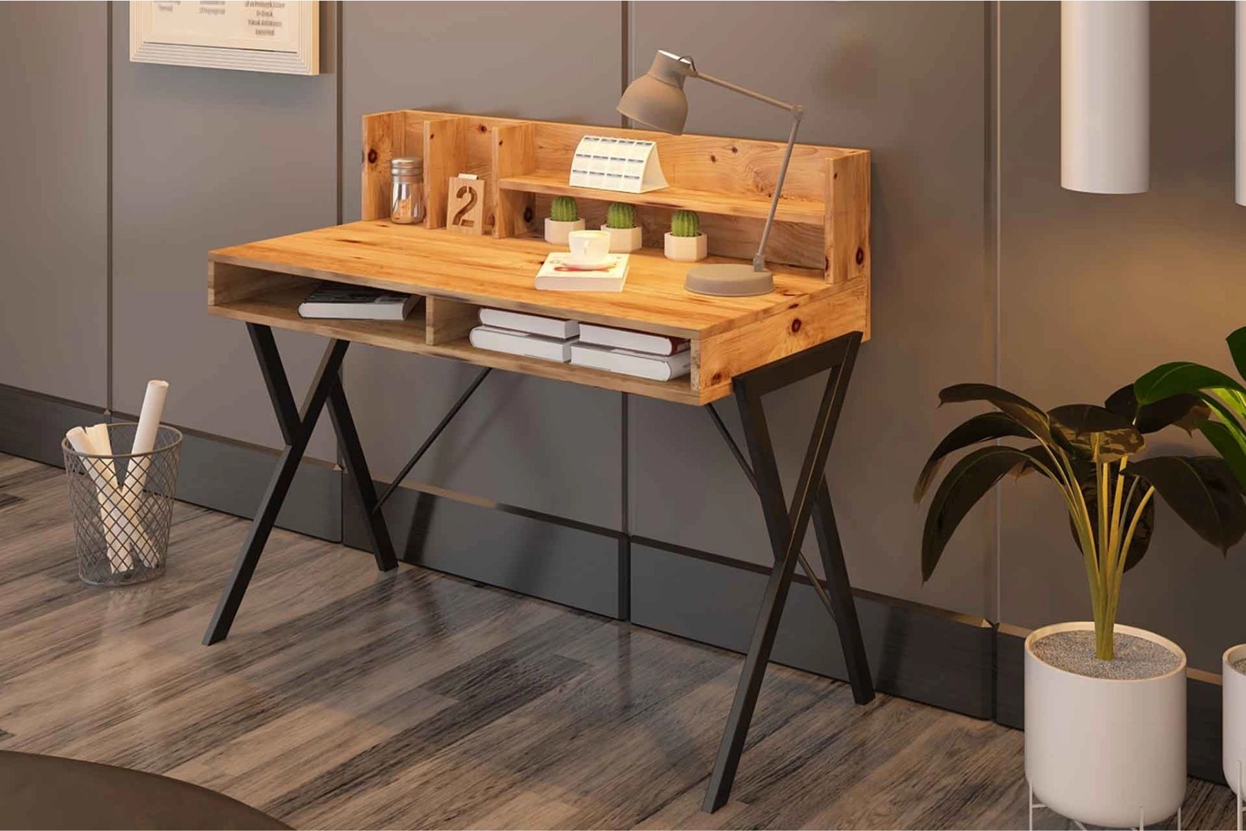 Mia Oak Çalışma Masası Mia Oak Çalışma Masası