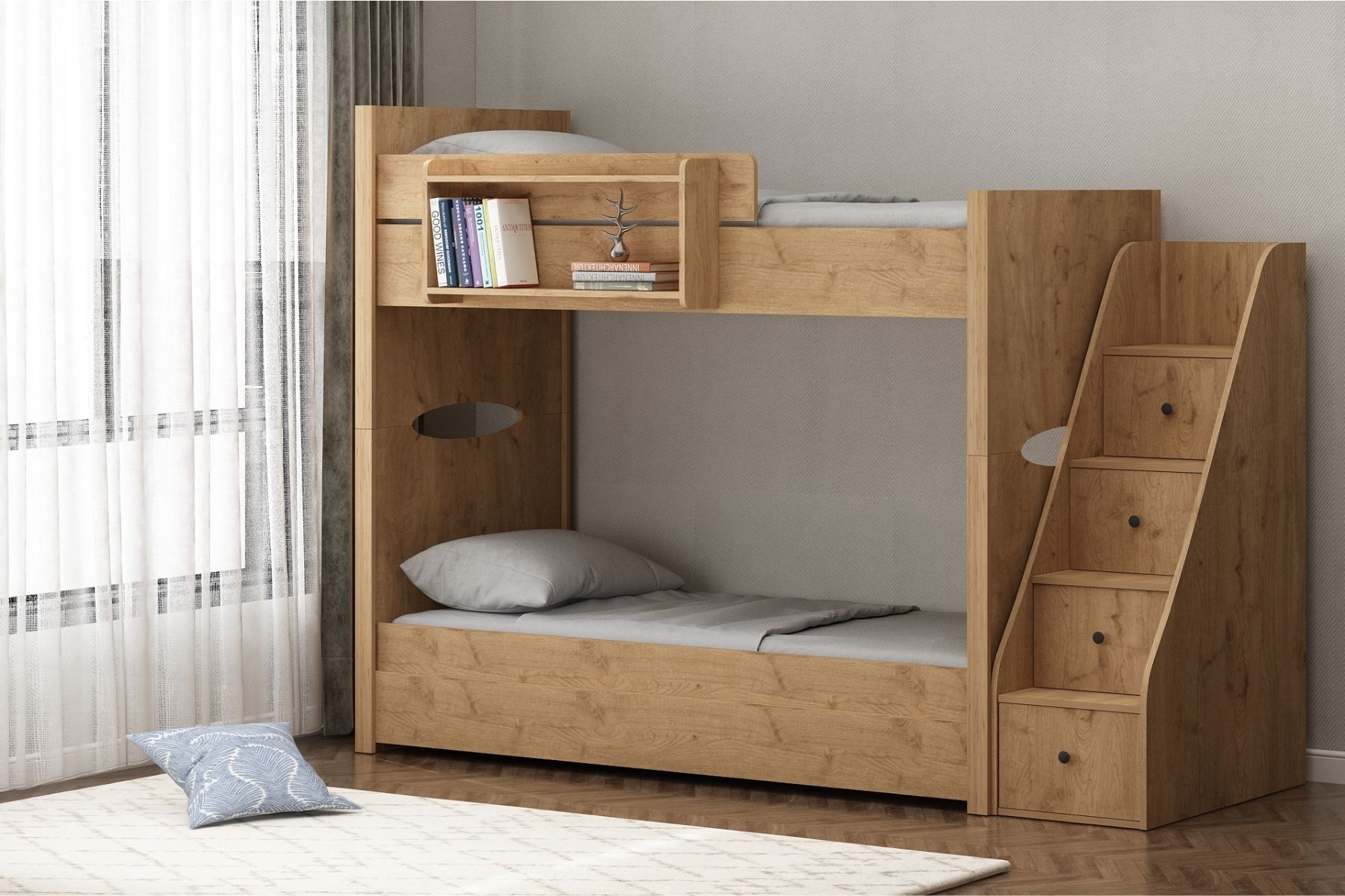 Flow Oak Merdivenli Ranza