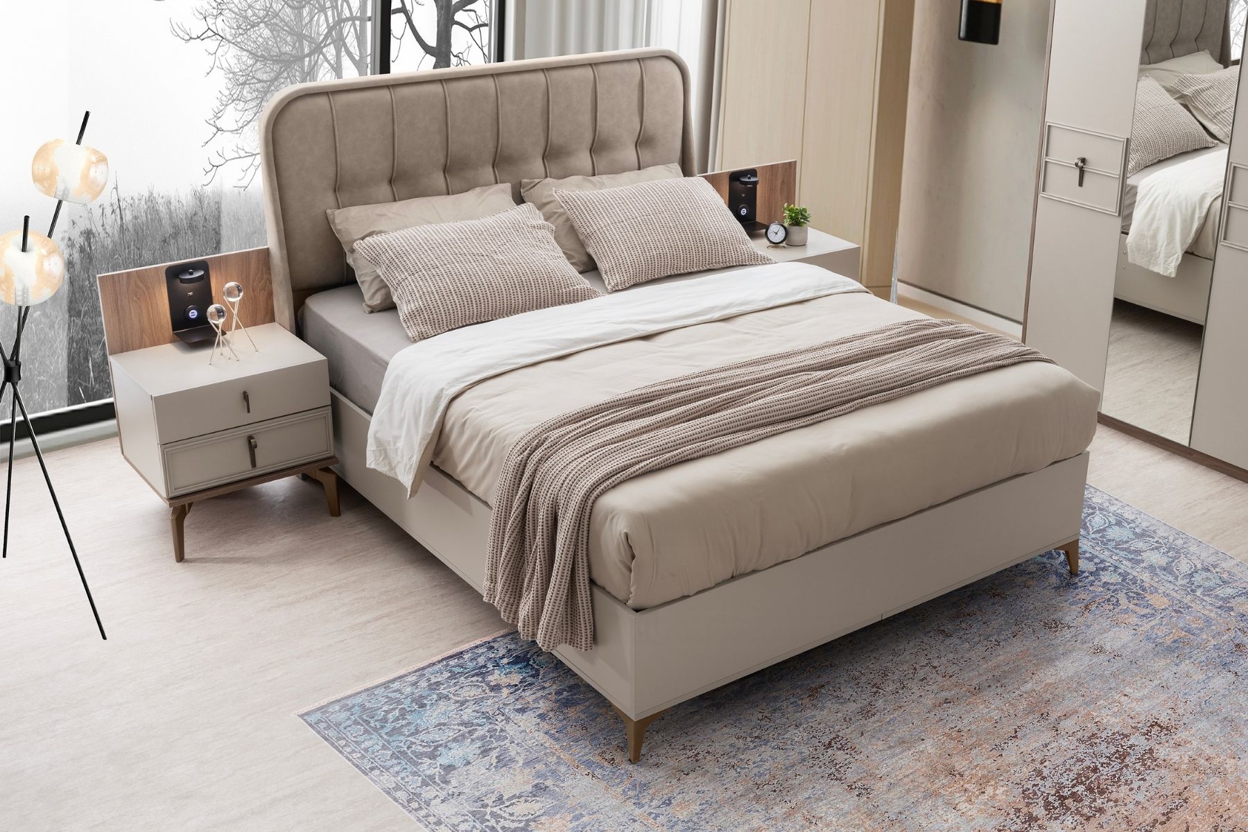 Moun Bazalı Karyola Moun Bazalı Karyola