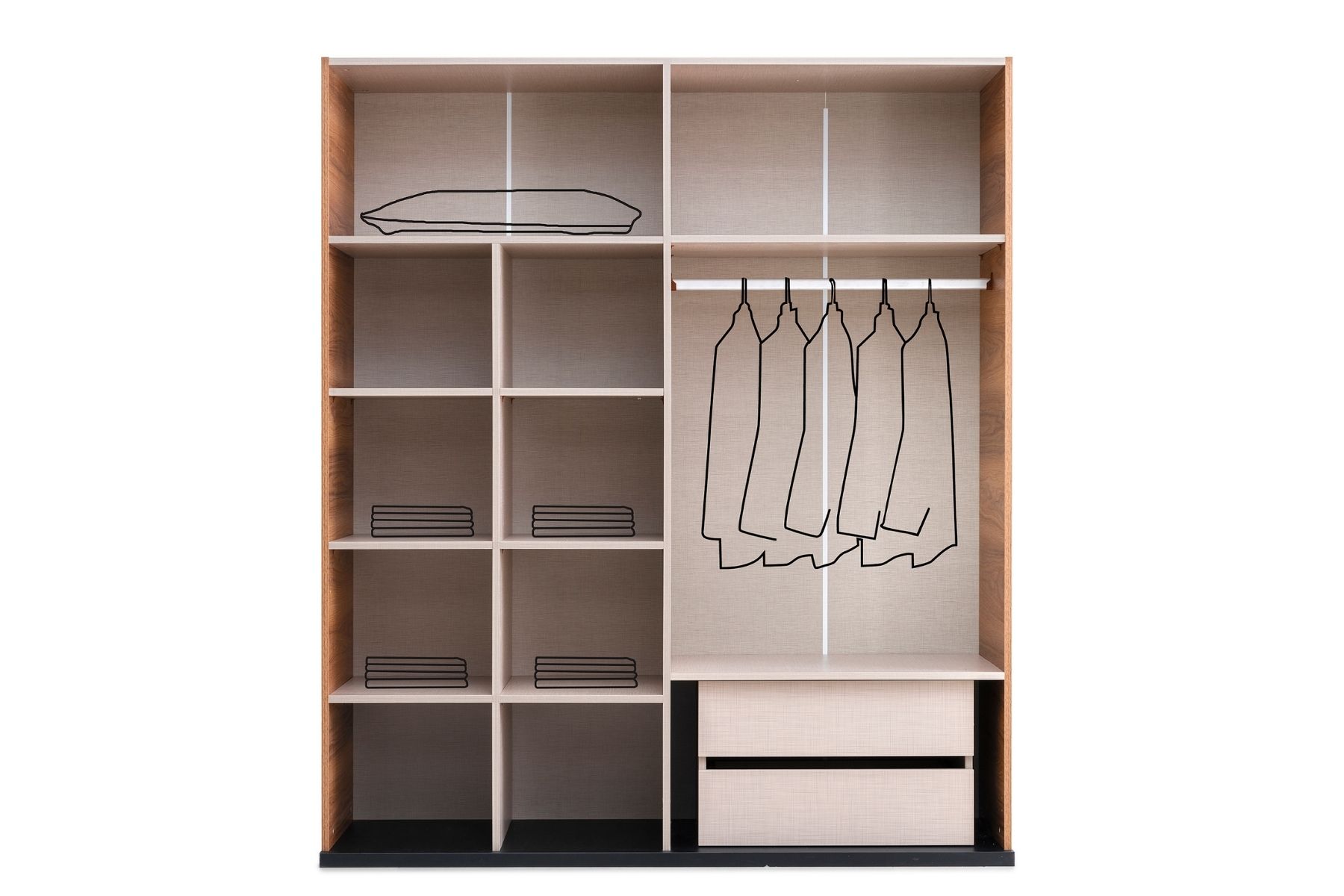 Pera 4 Kapılı Gardırop