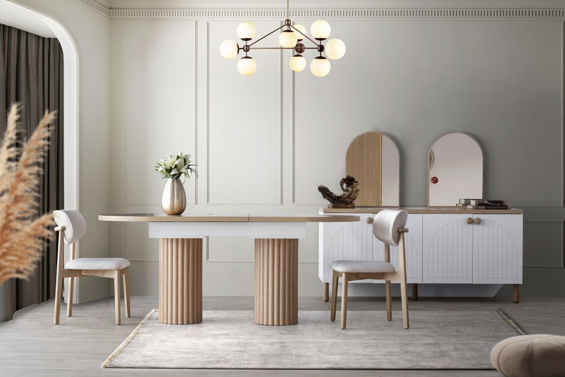 Jena Açılır Yemek Odası Takımı