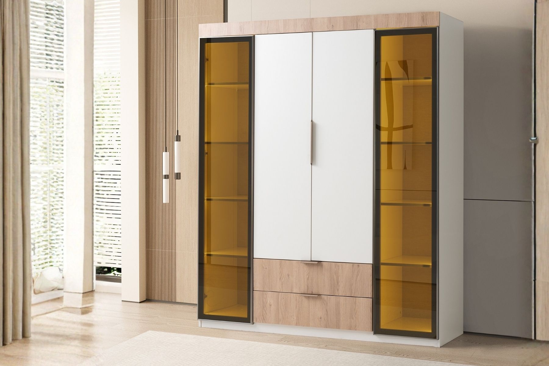 Doras 4 Kapılı Gardırop 