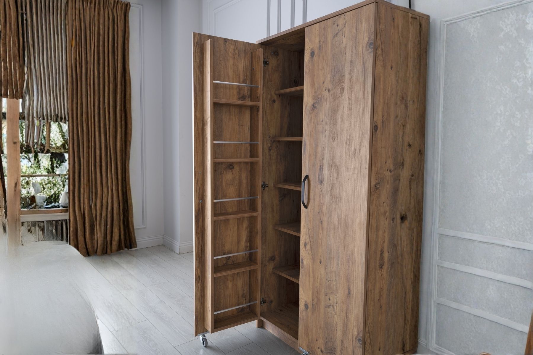 Cocoa 2 Kapılı Kiler Dolabı 