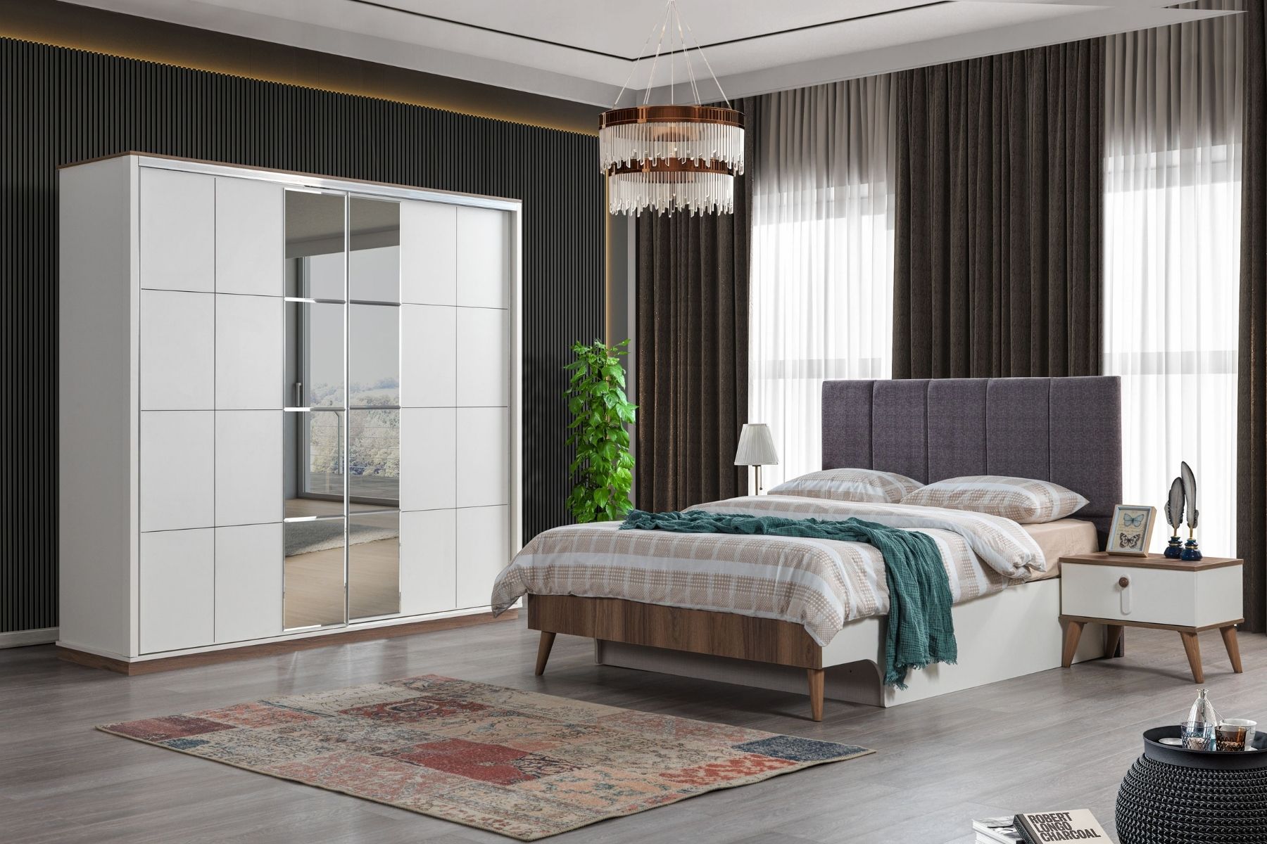 Fable Sürgülü Yatak Odası Takımı 