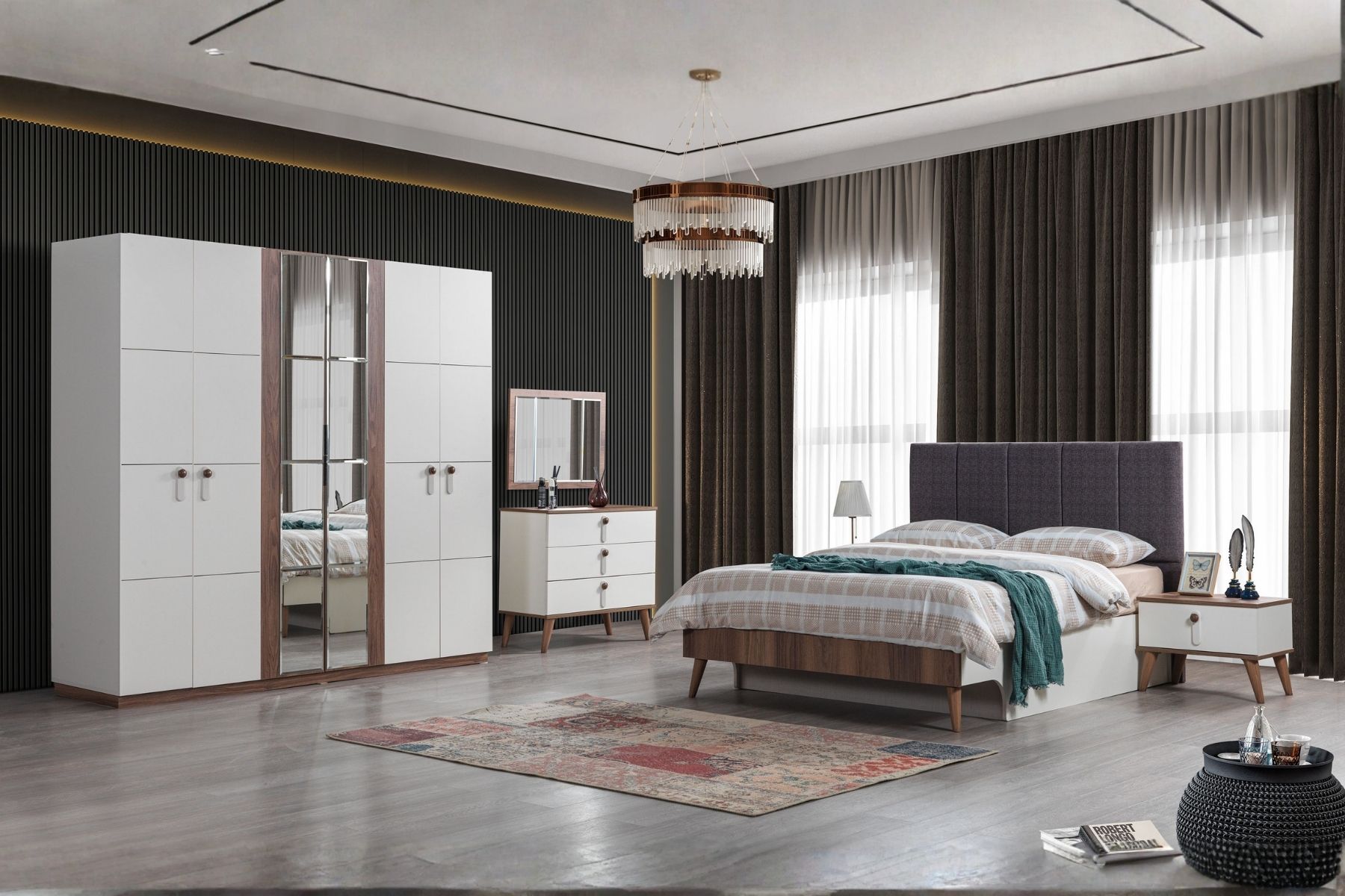 Fable 6 Kapılı Yatak Odası Takımı