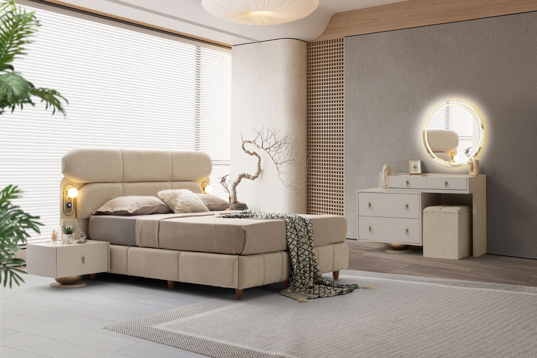 Fold Yatak Odası Takımı 