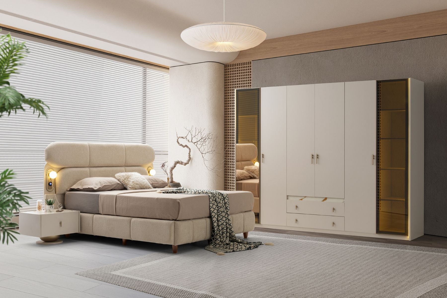 Fold Yatak Odası Takımı 