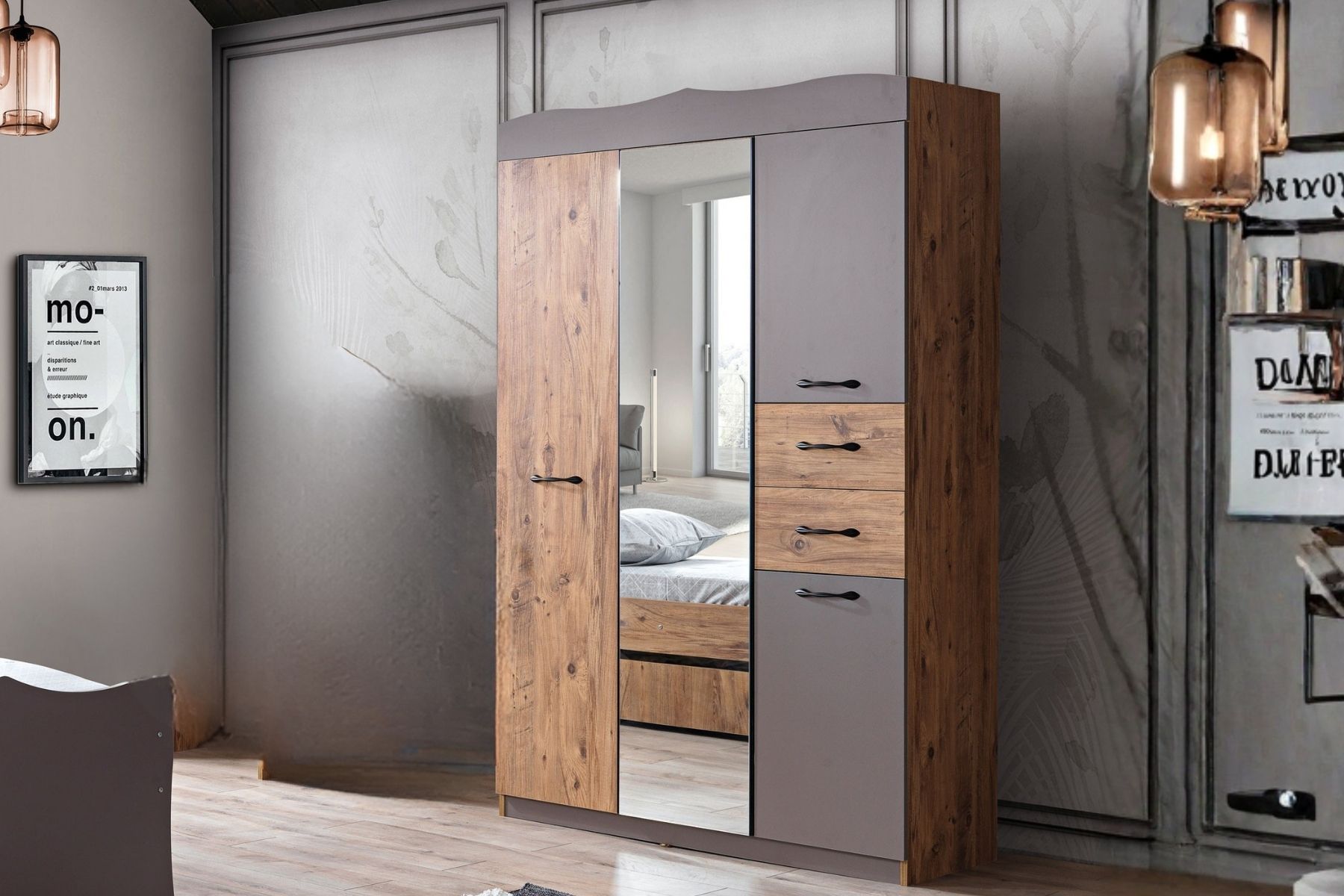 Bob 2 Kapılı Gardırop