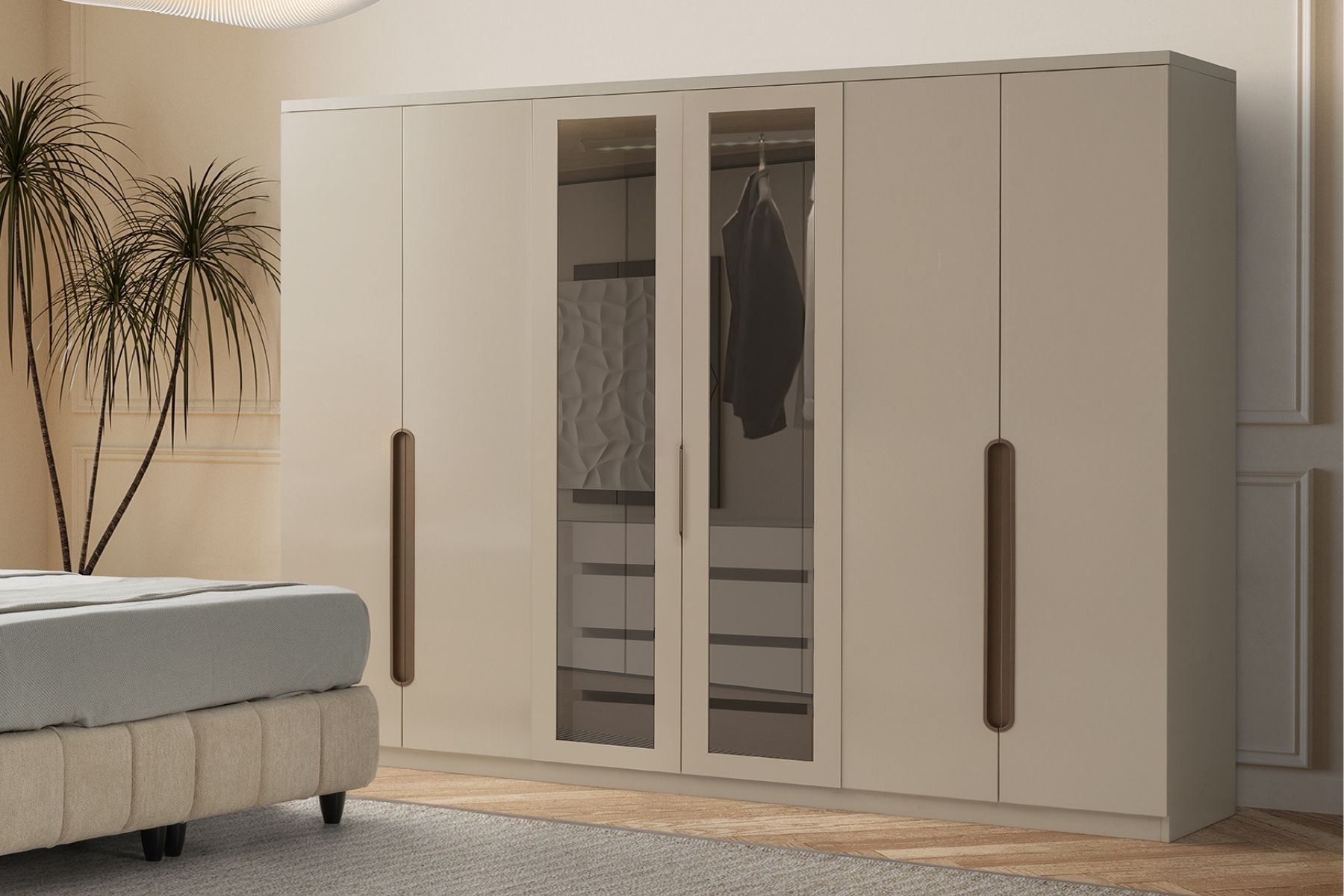 Sorte 6 Kapılı Gardırop 