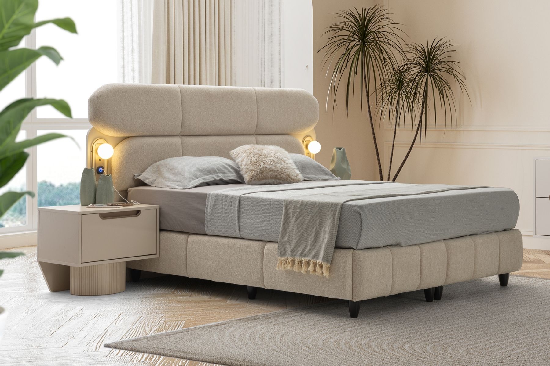 Sorte Bazalı Karyola 