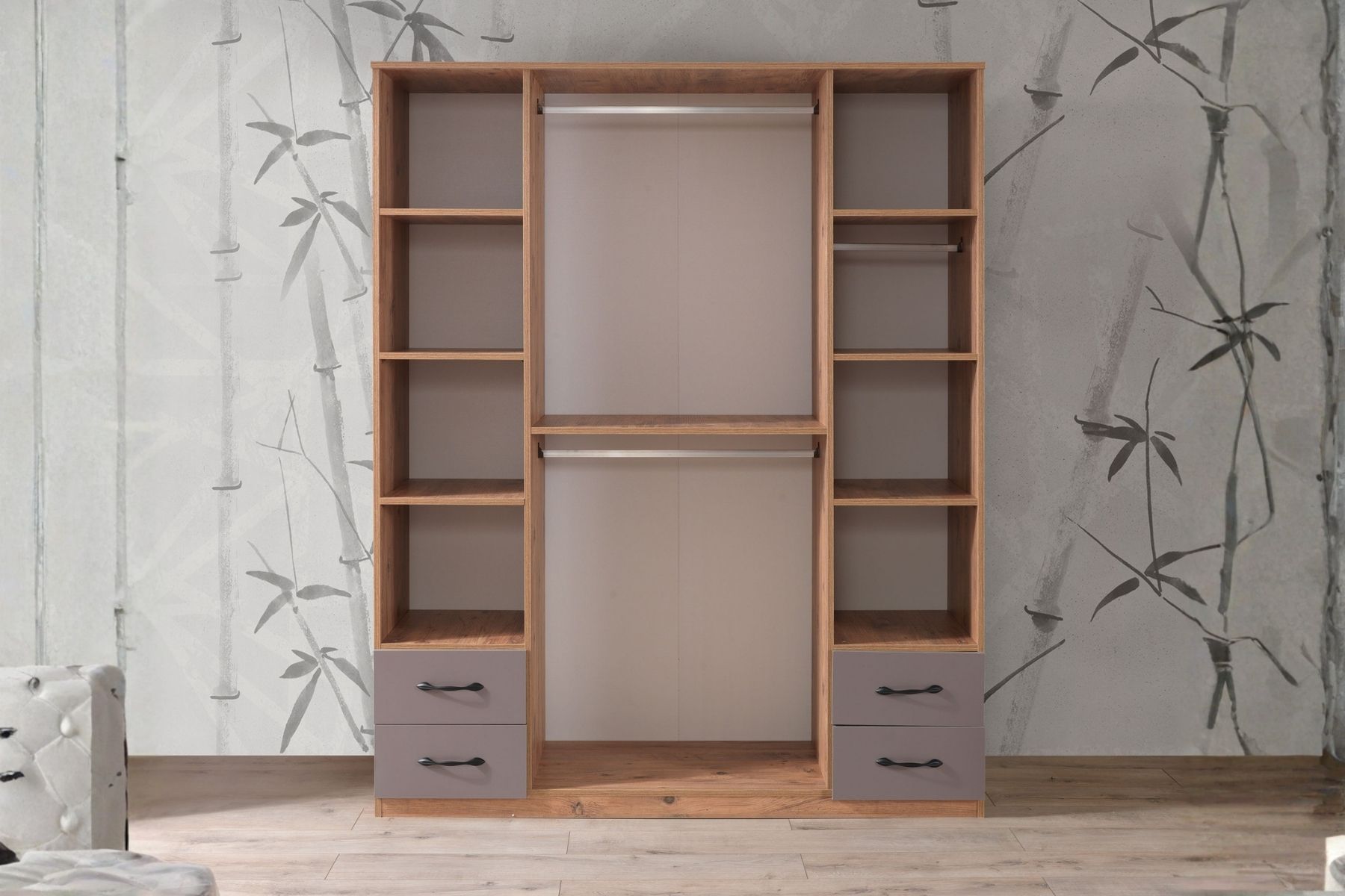 Rock 4 Kapılı Gardırop