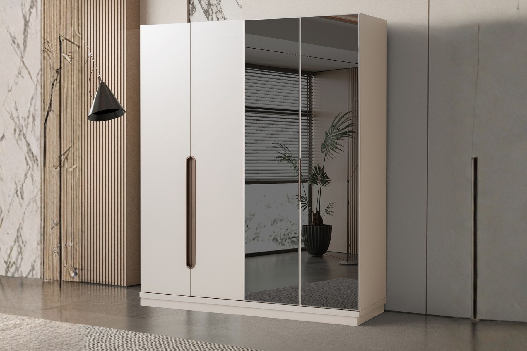 Visse 4 Kapılı Gardırop 