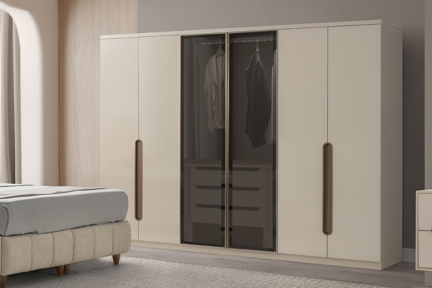 Visse 6 Kapılı Gardırop 