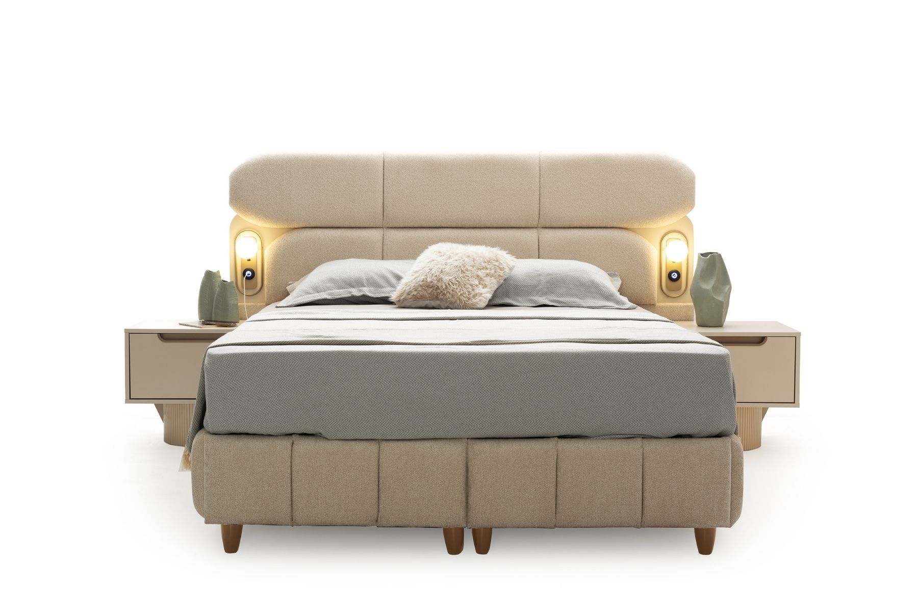 Visse Bazalı Karyola 