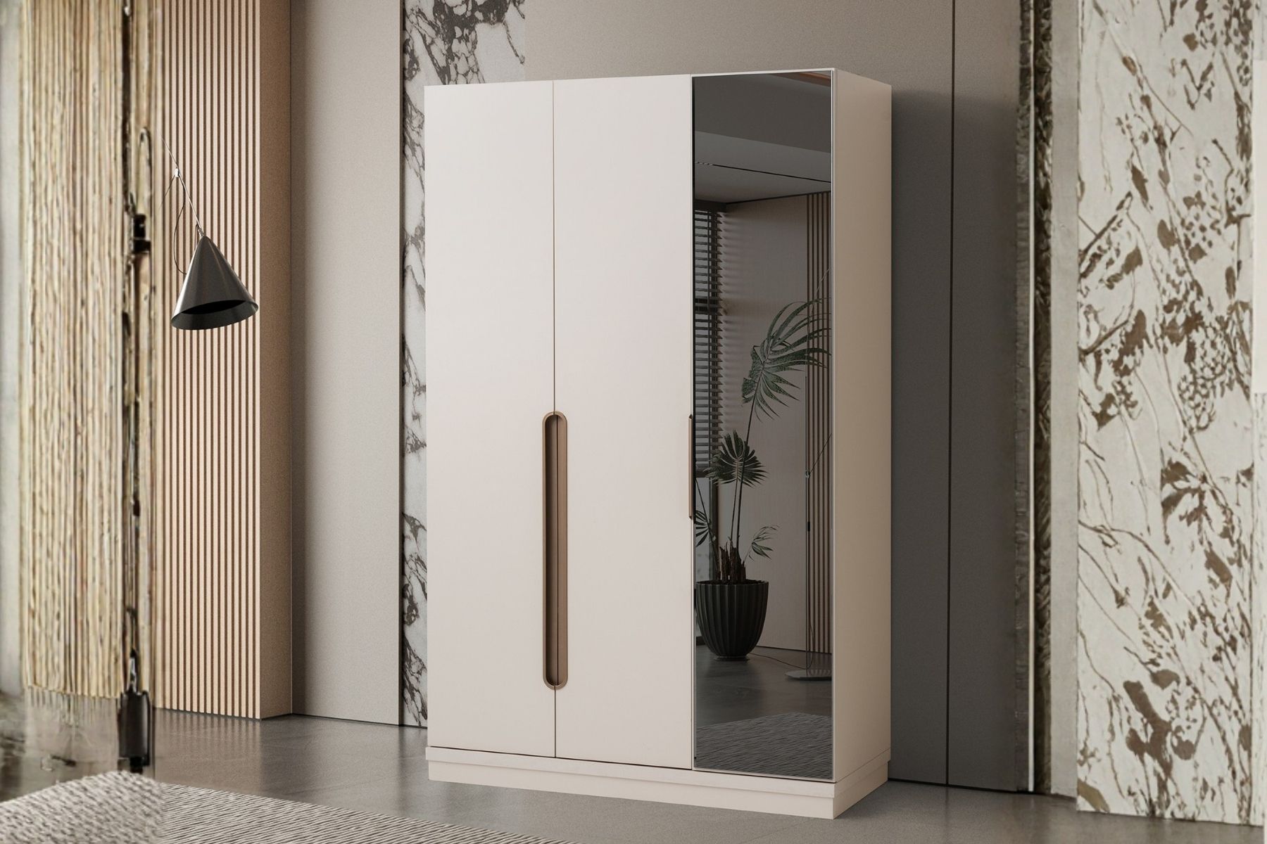 Visse 3 Kapılı Gardırop 