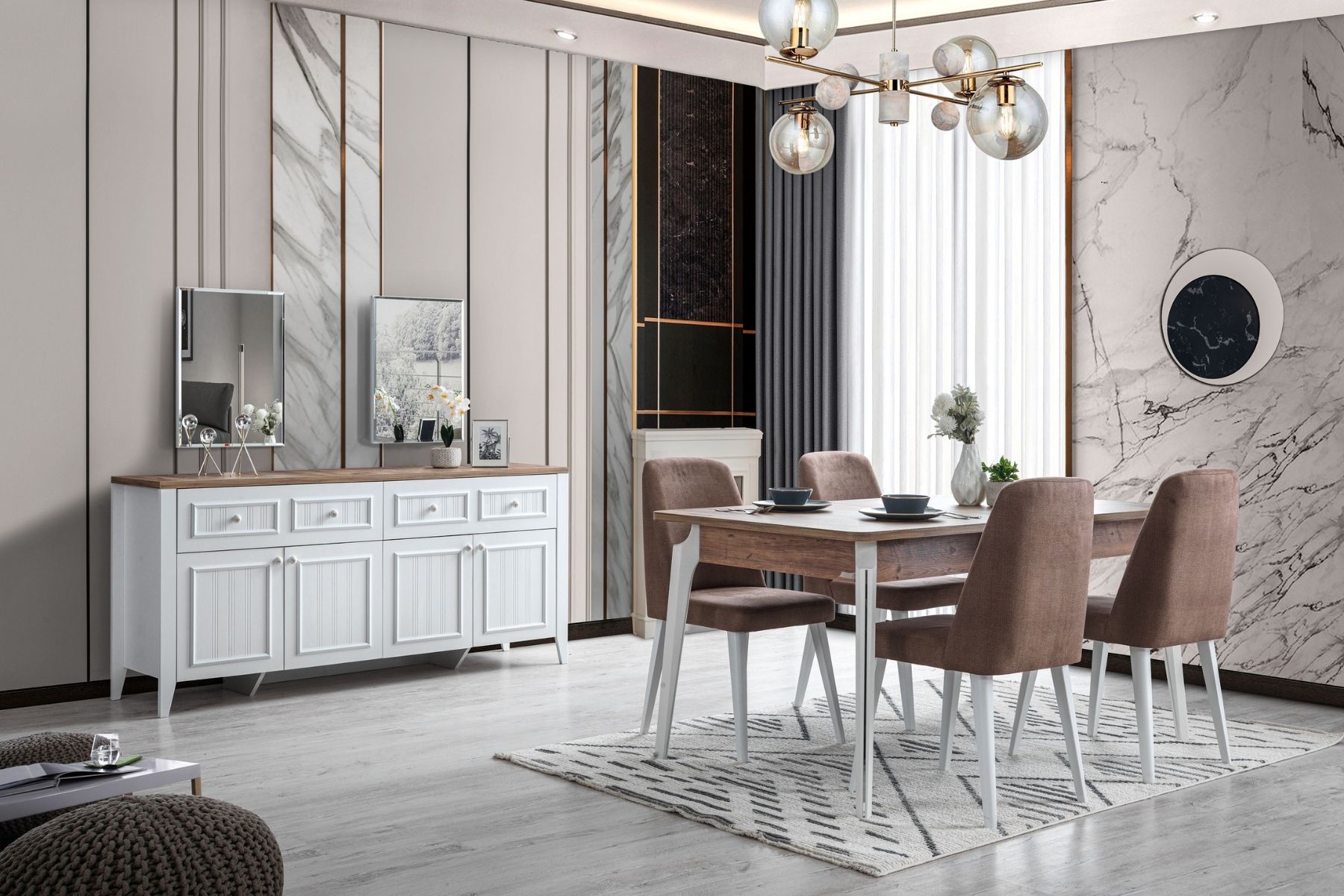 Yanis Yemek Odası Takımı 