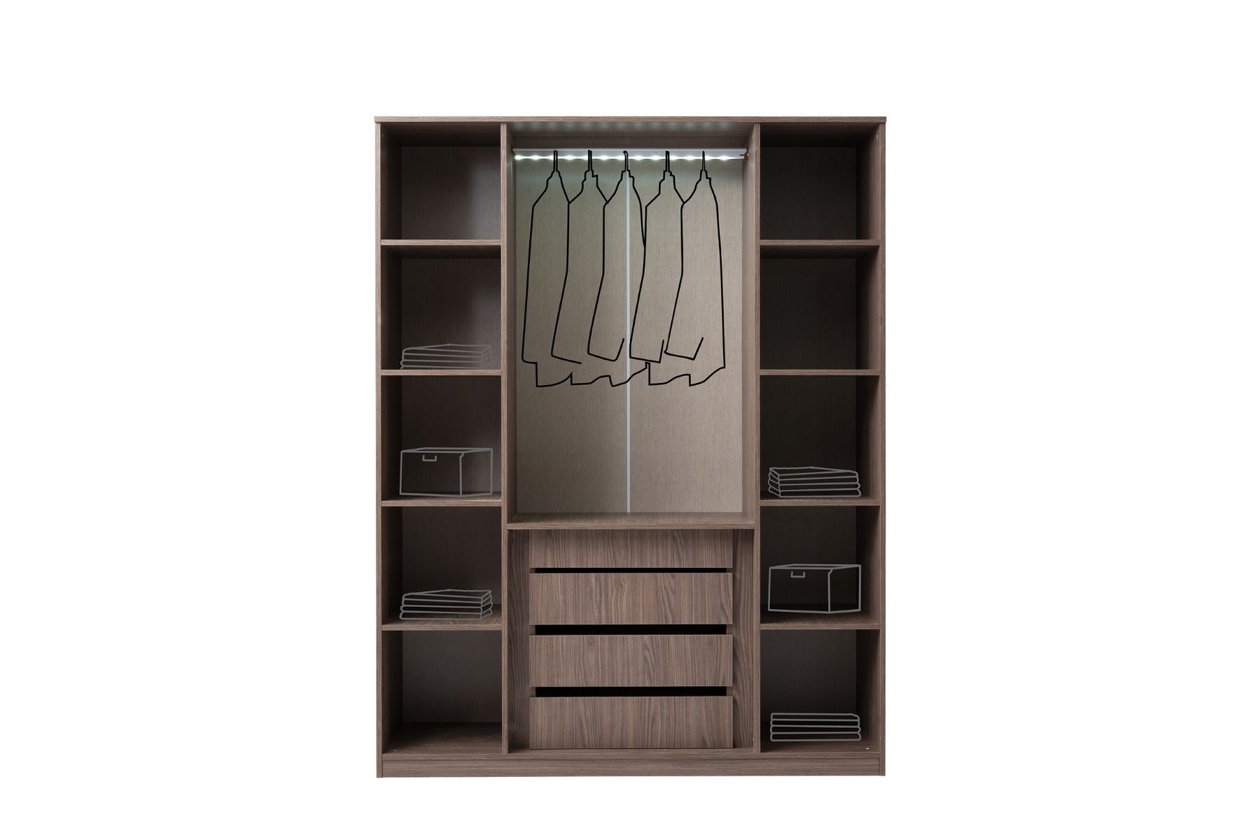 Nora 4 Kapılı Gardırop