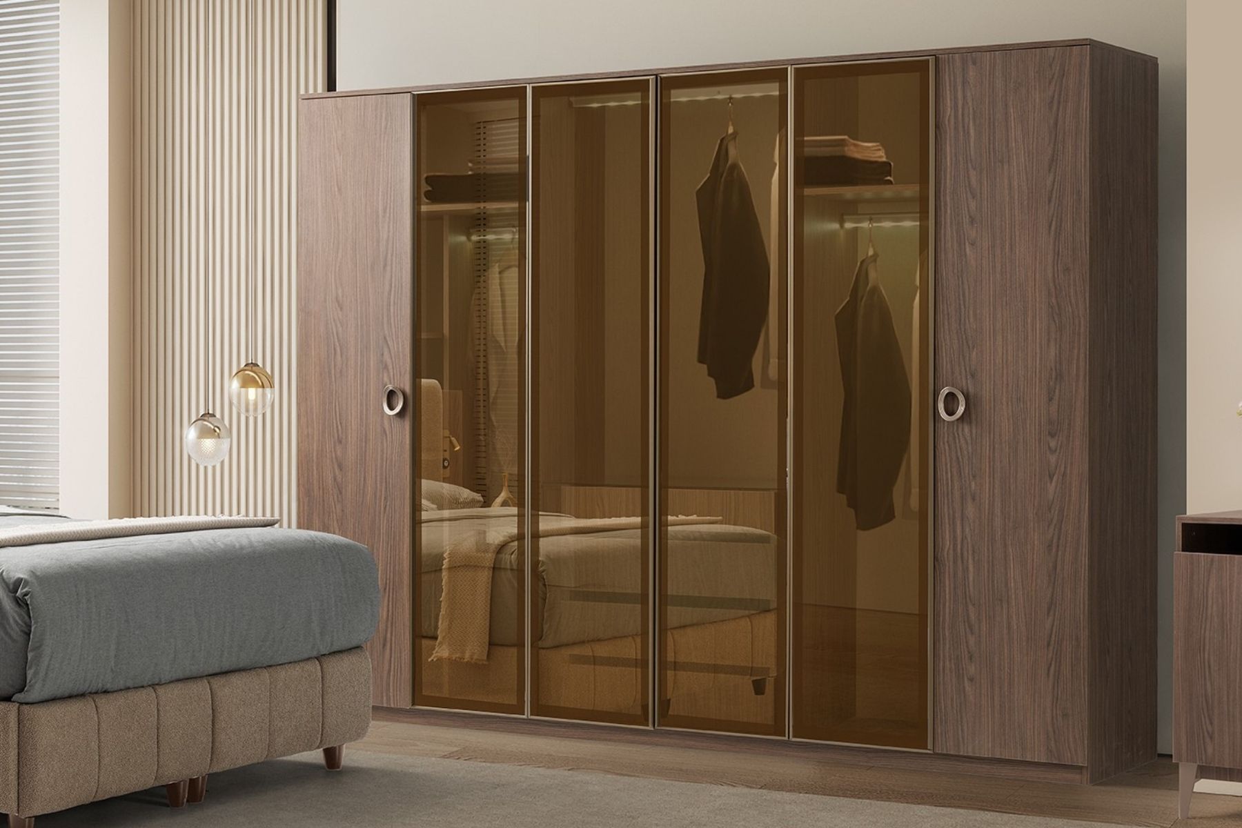 Nora 6 Kapılı Gardırop 