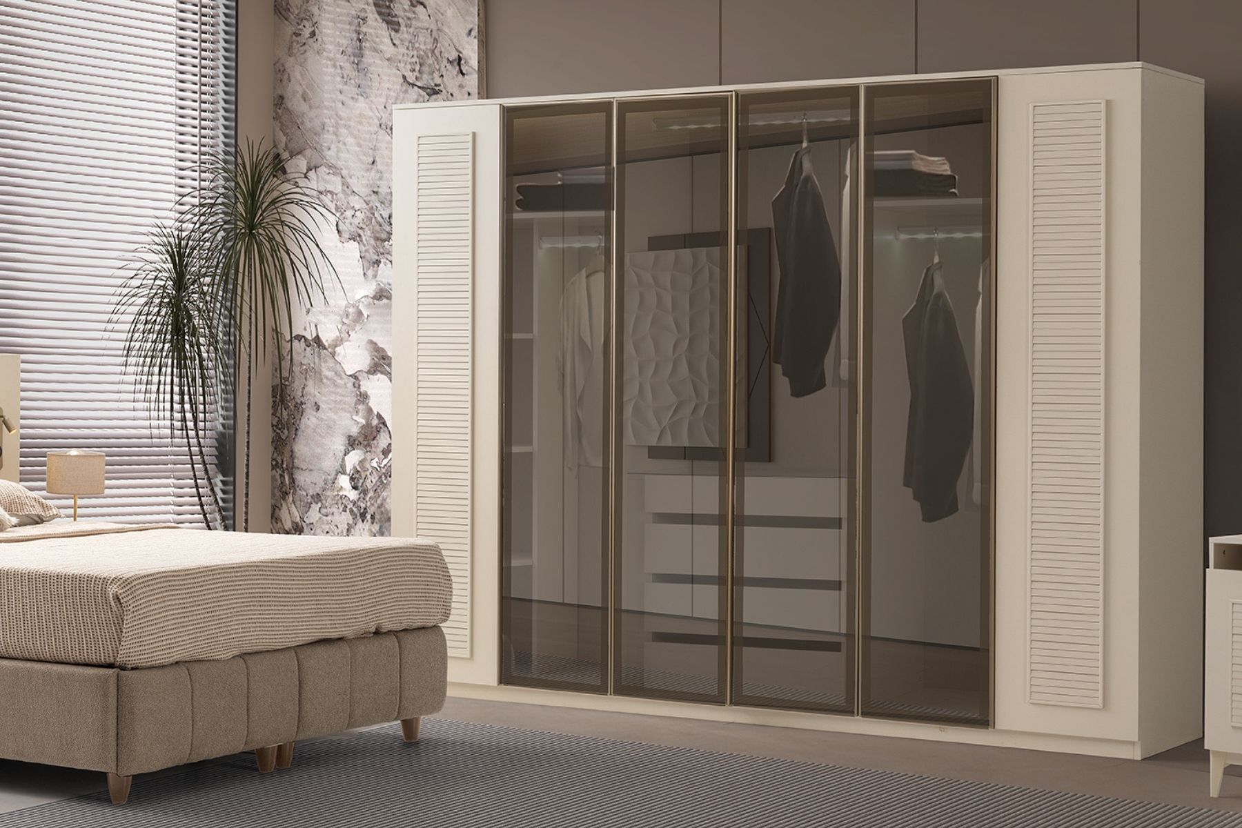 Artes 6 Kapılı Gardırop 