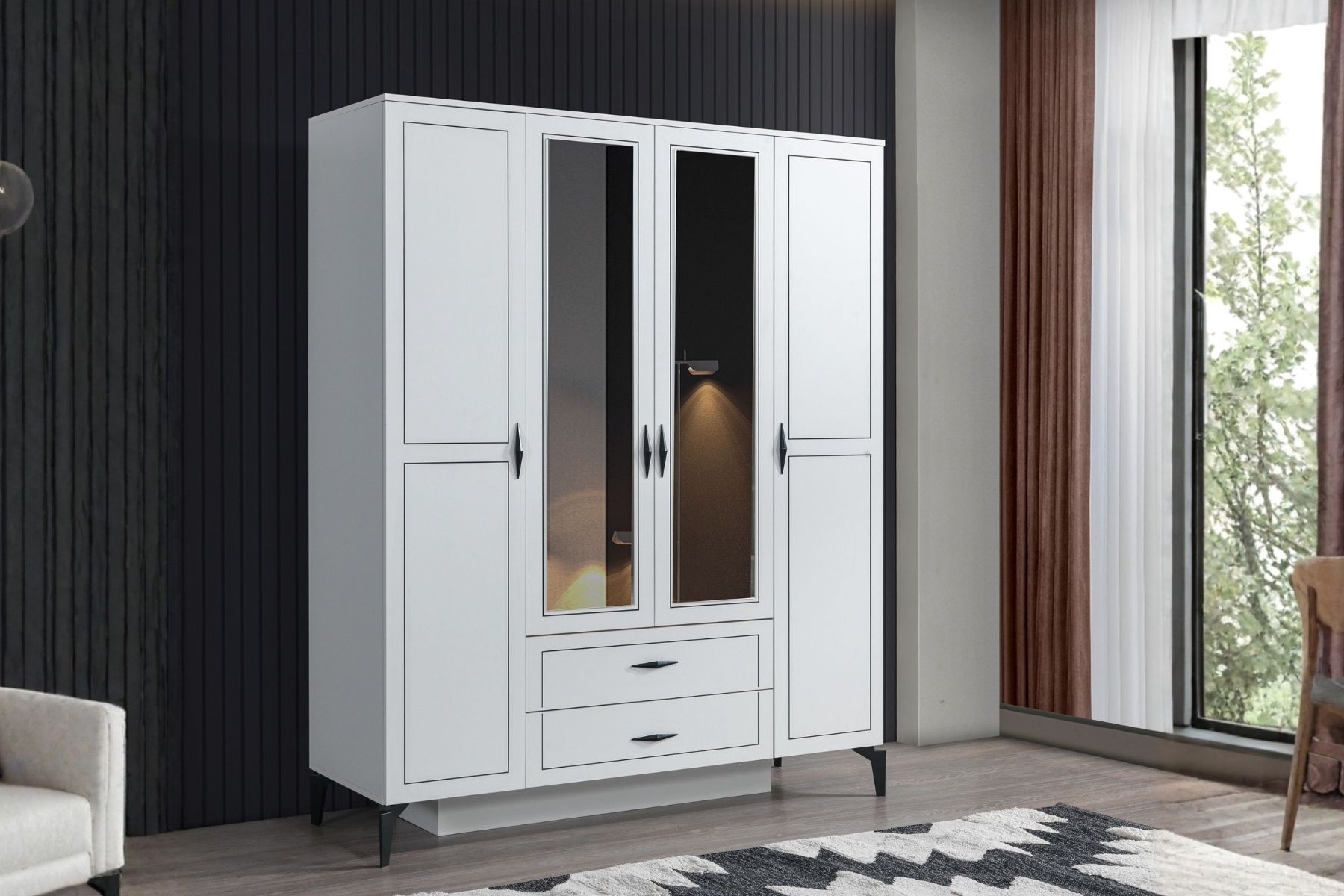 Mark 4 Kapılı Gardırop