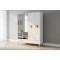 Preva Moon 4 Kapılı Aynalı Gardırop