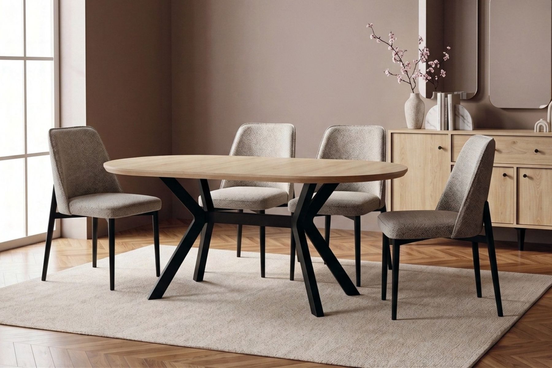 Locus Wood Masa Takımı