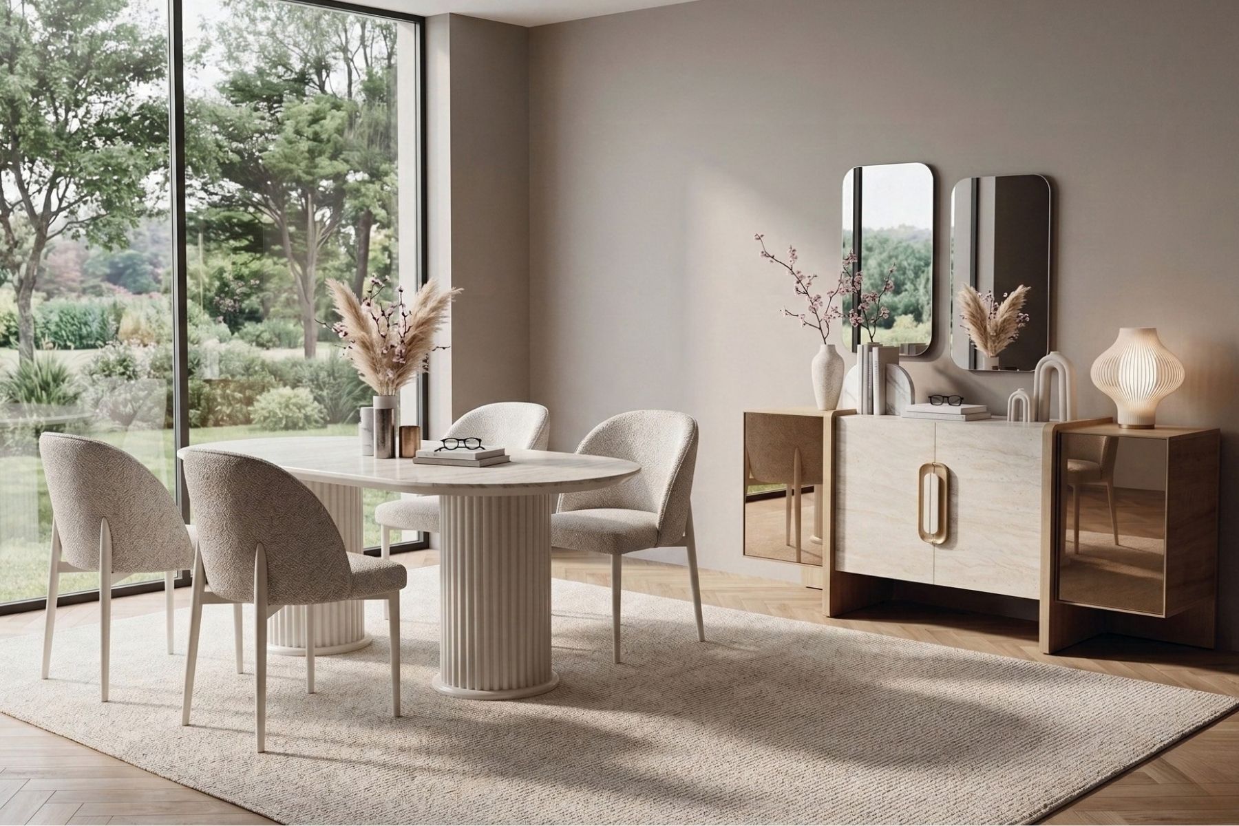 Tresa Wood Yemek Odası Takımı
