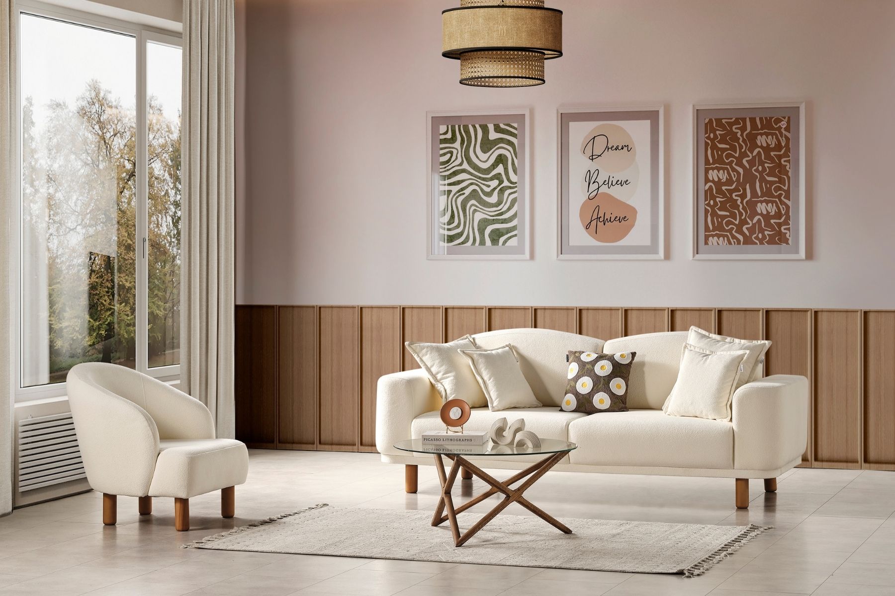 Bona Gold Koltuk Takımı