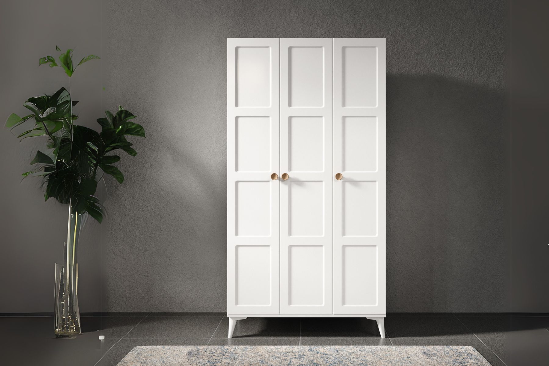 Evia 3 Kapılı Gardırop Evia 3 Kapılı Gardırop