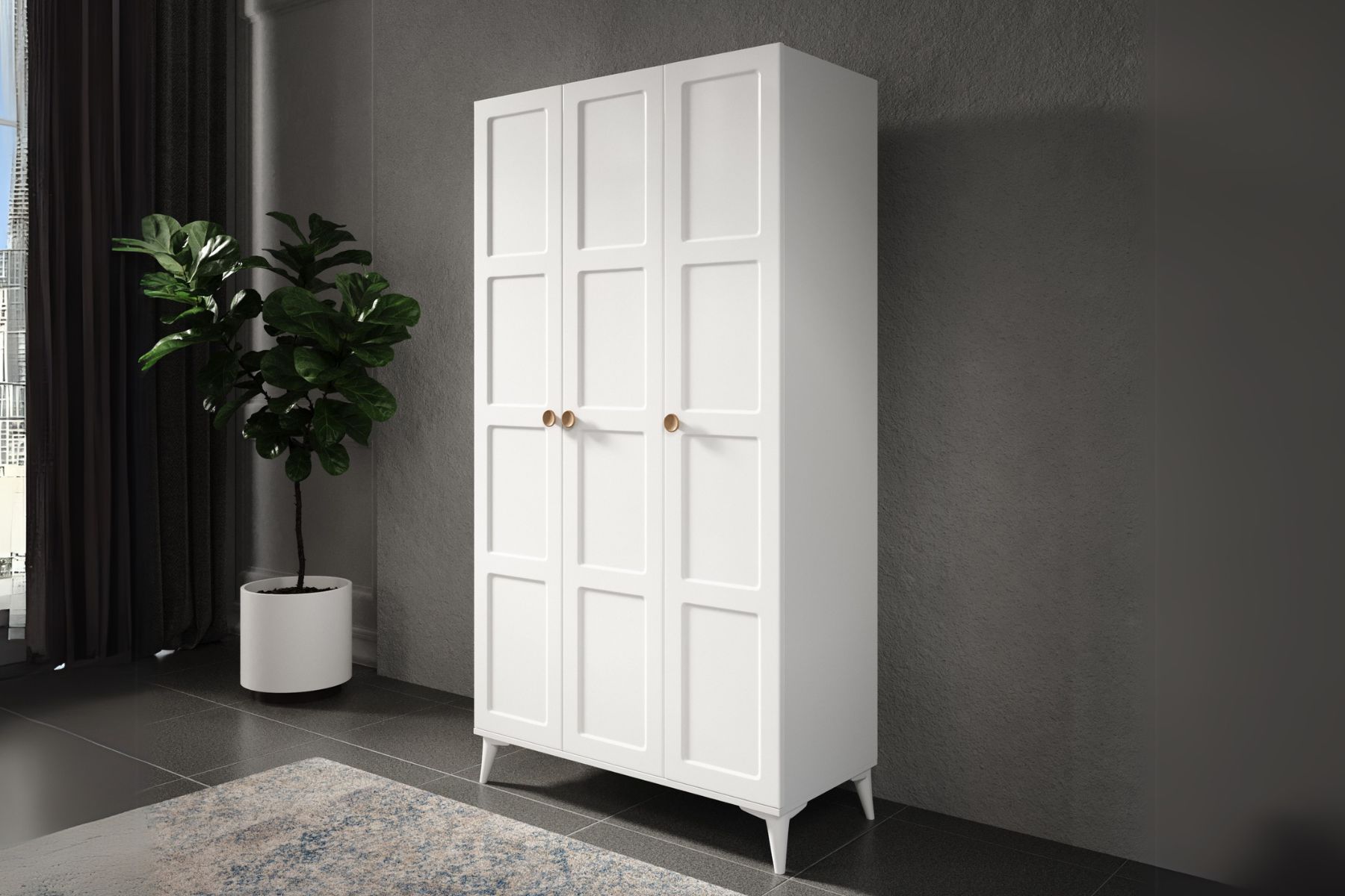 Evia 3 Kapılı Gardırop Evia 3 Kapılı Gardırop