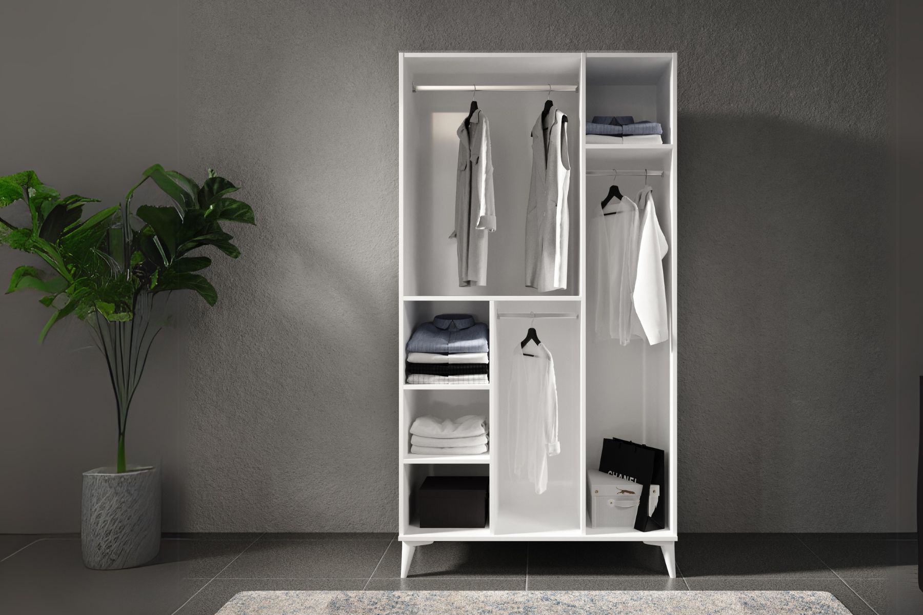 Evia 3 Kapılı Gardırop Evia 3 Kapılı Gardırop