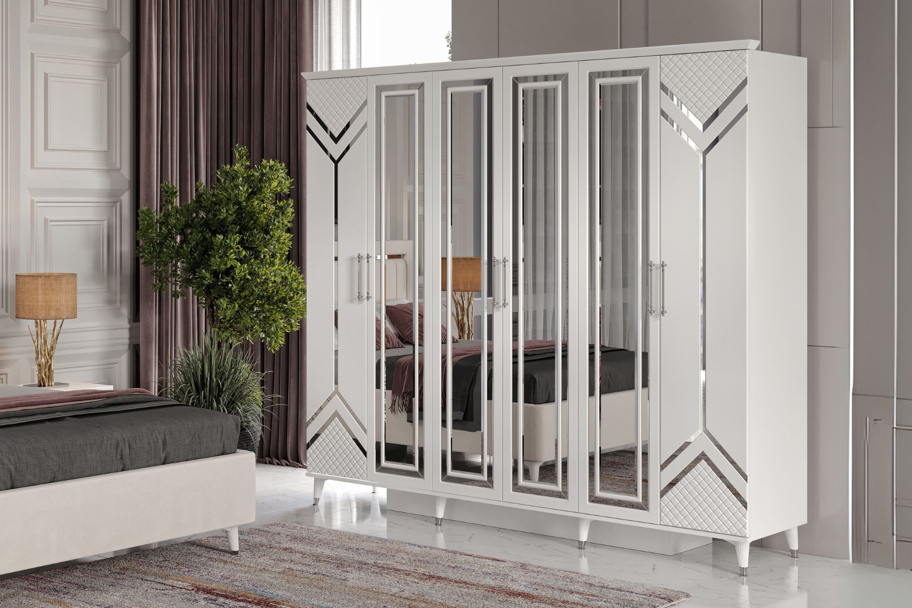 City White Yatak Odası Takımı City White Yatak Odası Takımı