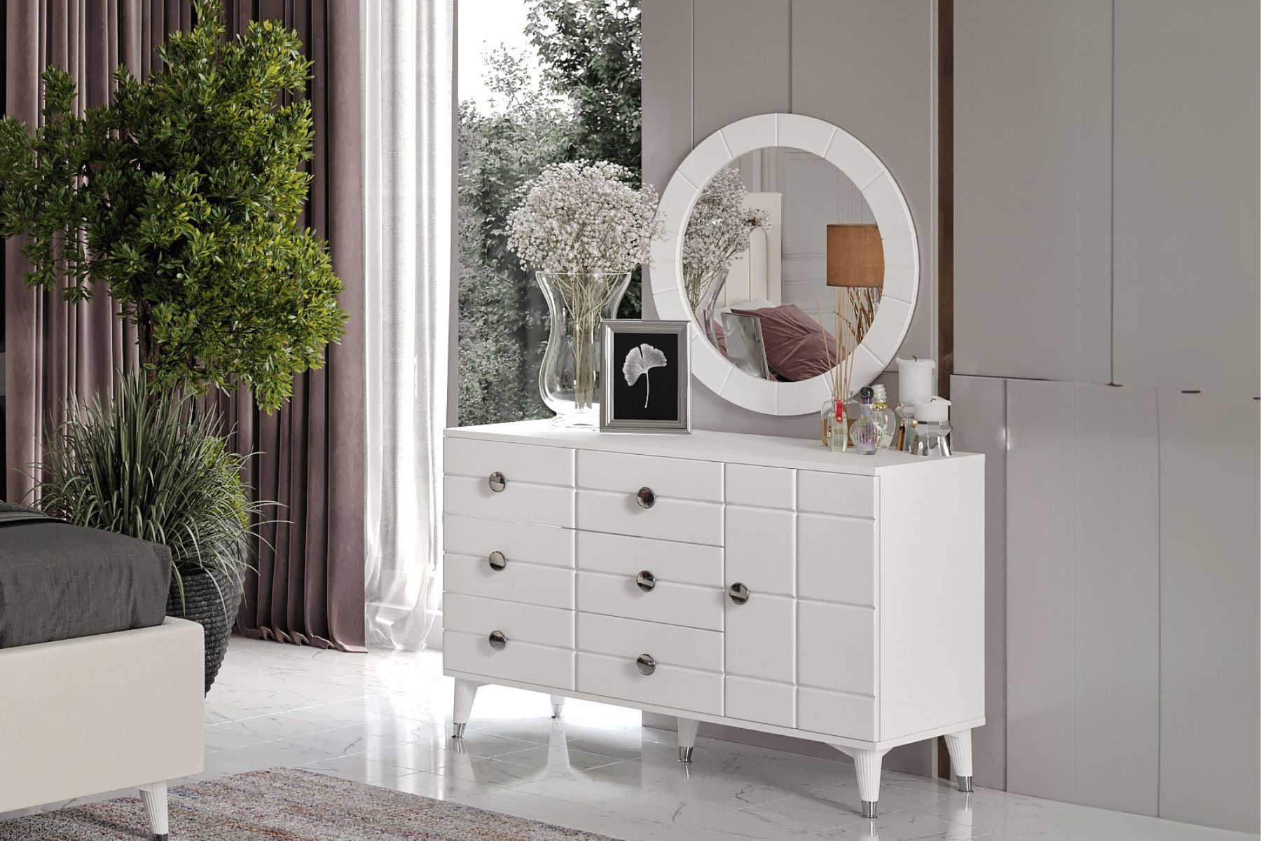 City White Yatak Odası Takımı City White Yatak Odası Takımı