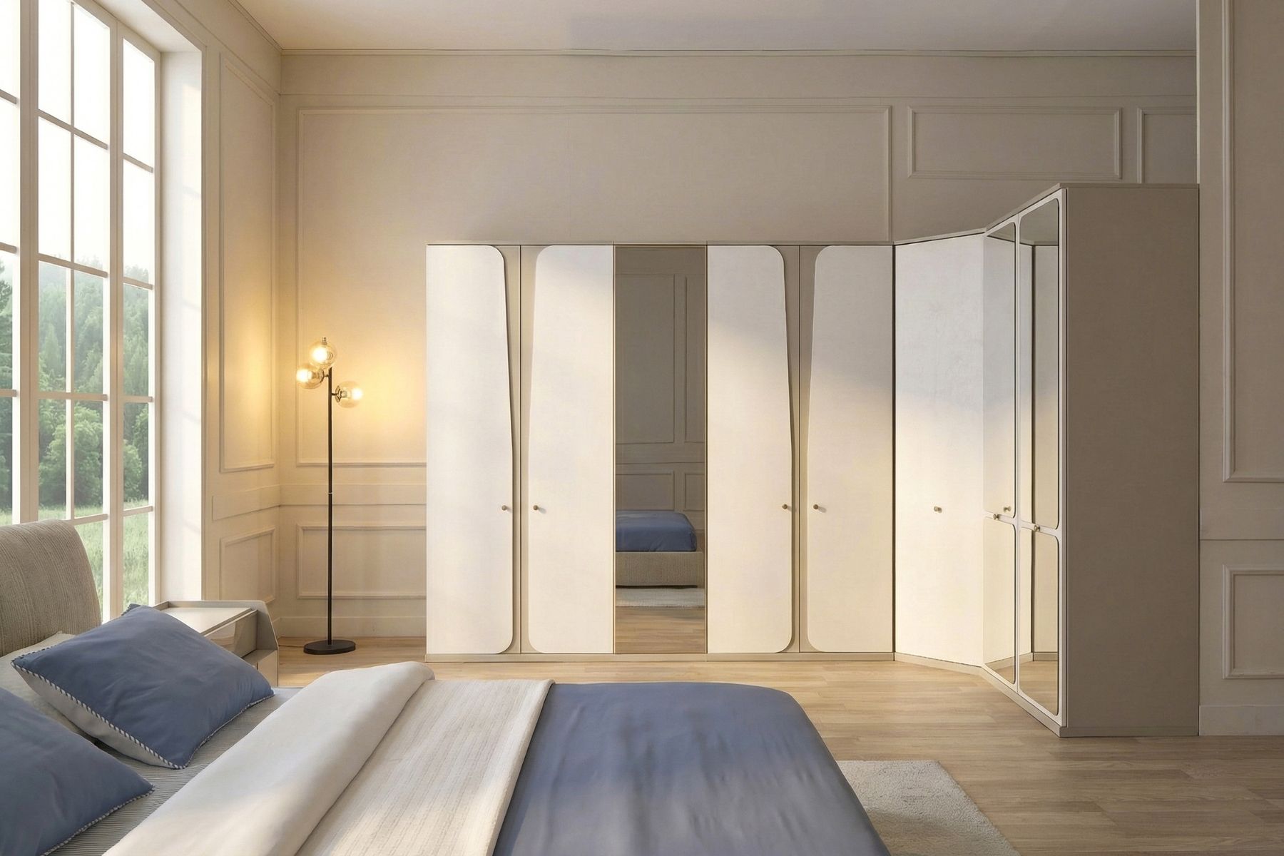 Zenia Köşe Gardırop