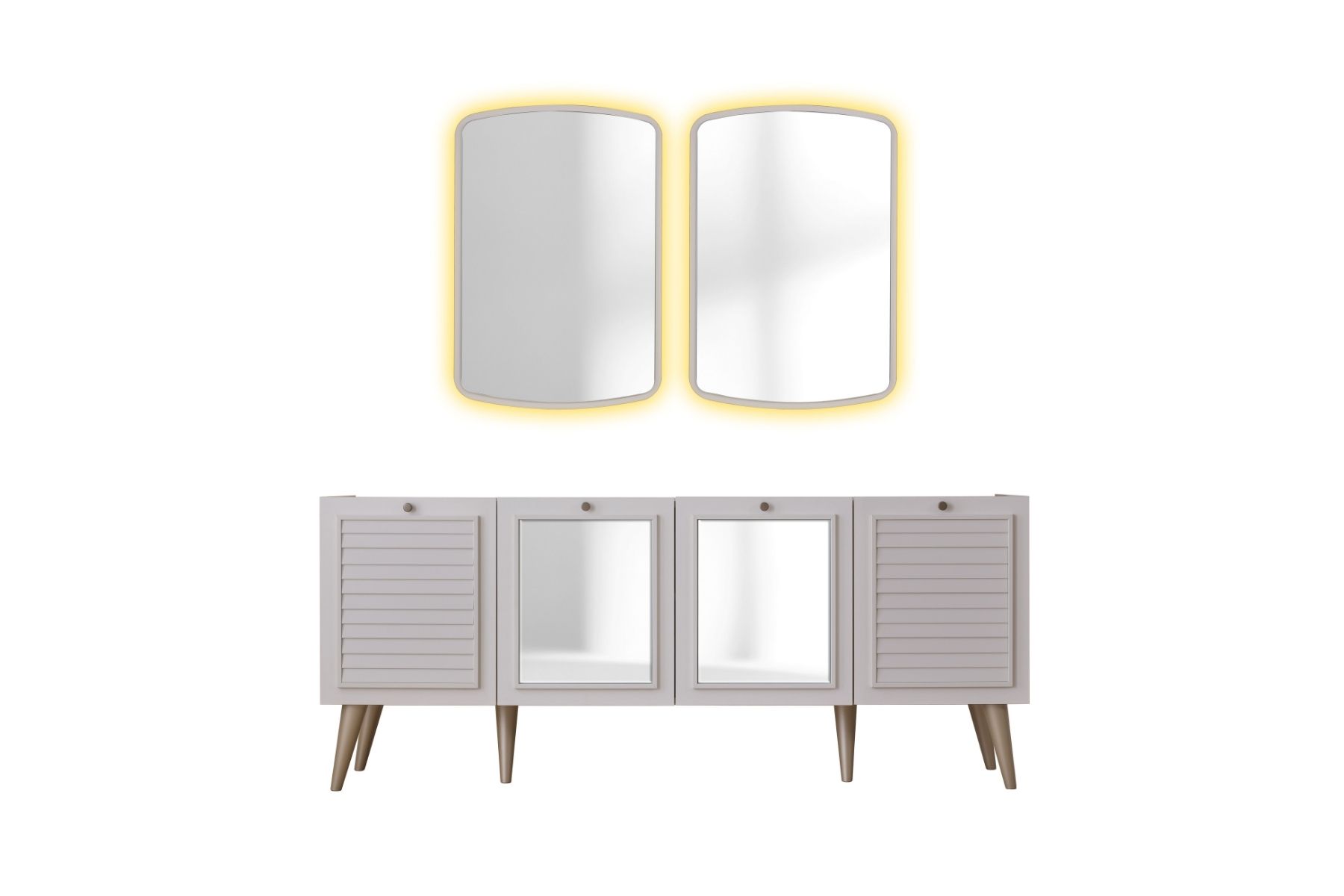 Hella Aynalı Yemek Odası Takımı 