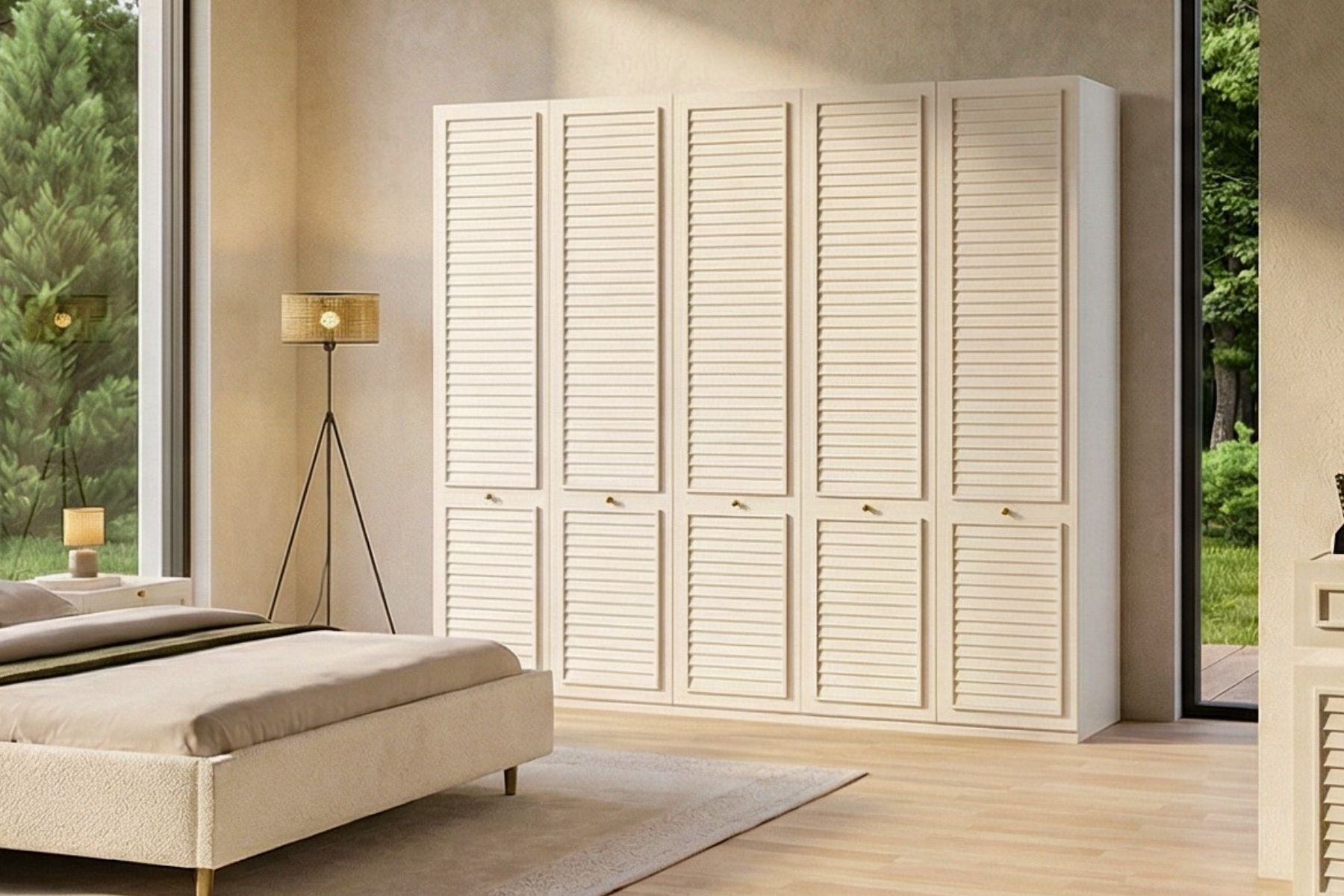 Hella 5 Kapılı Gardırop