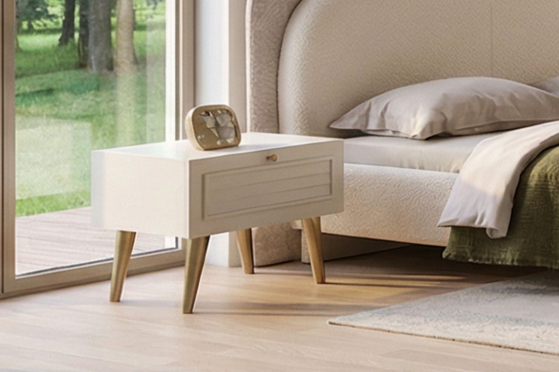 Hella Aynalı Köşe Yatak Odası Takımı 