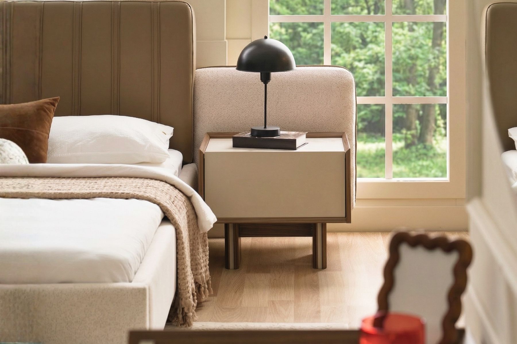 Vanta Orta Reflekte Camlı Yatak Odası Takımı 