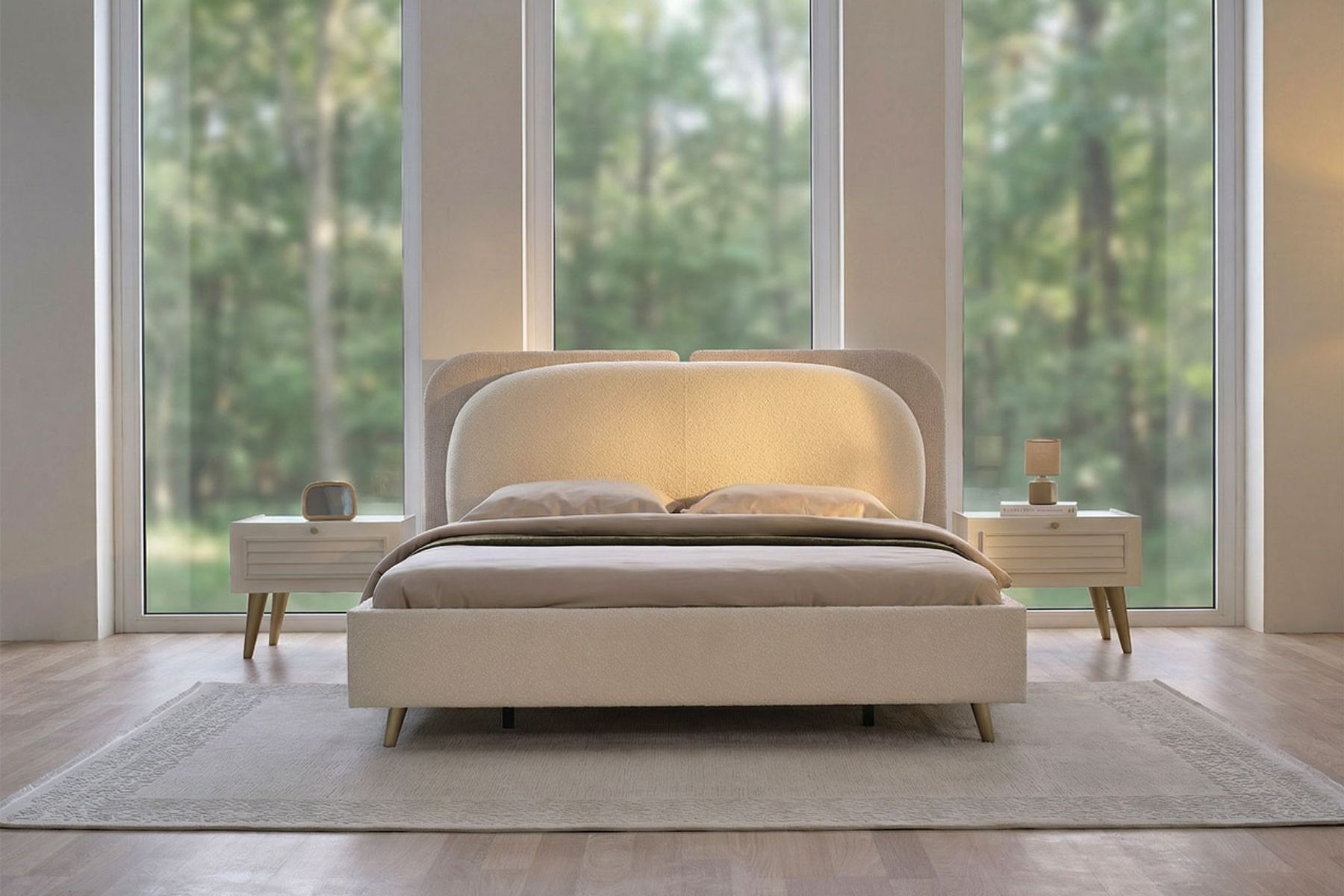 Hella 5 Kapılı 2 Aynalı Yatak Odası Takımı