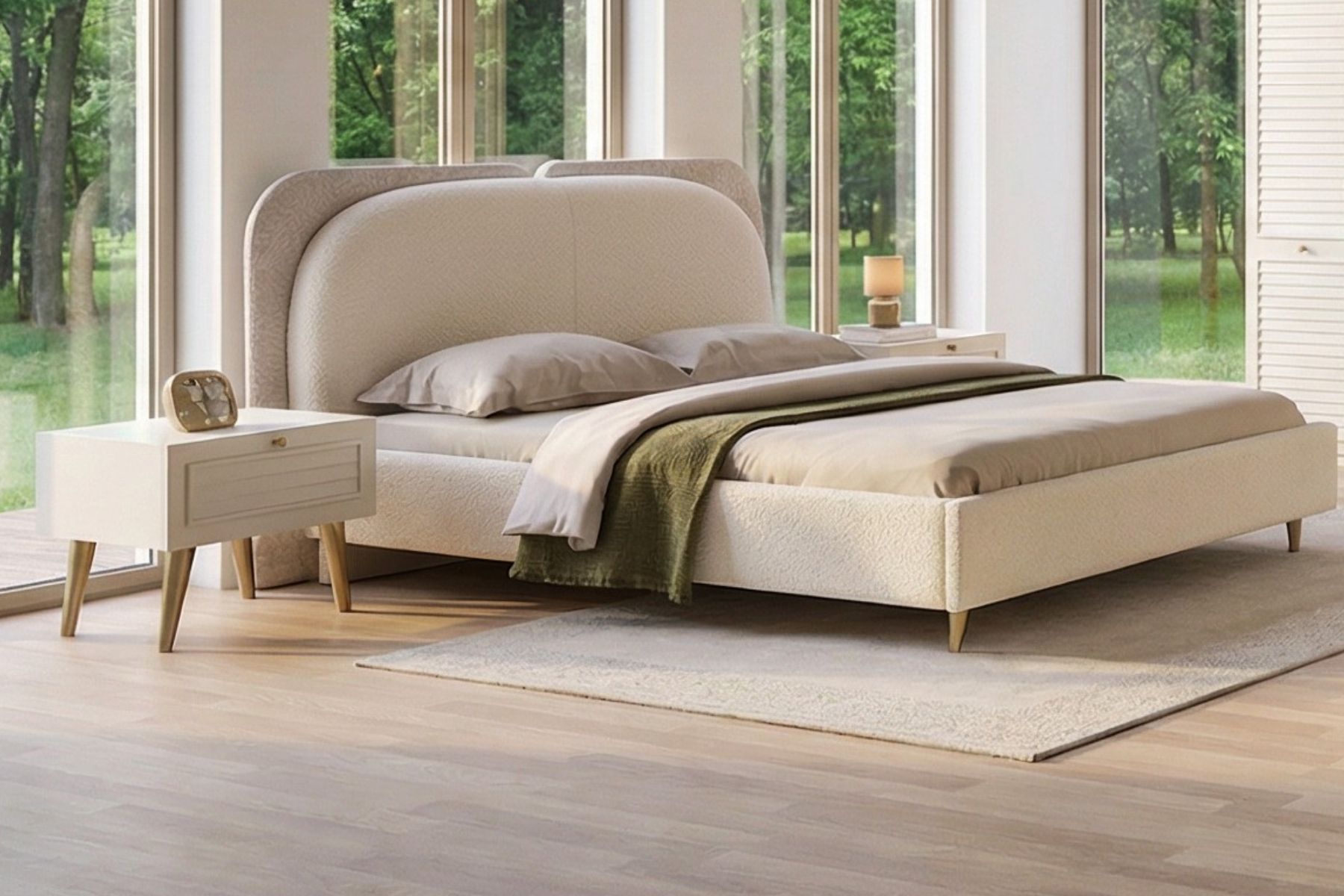 Hella 5 Kapılı 2 Aynalı Yatak Odası Takımı