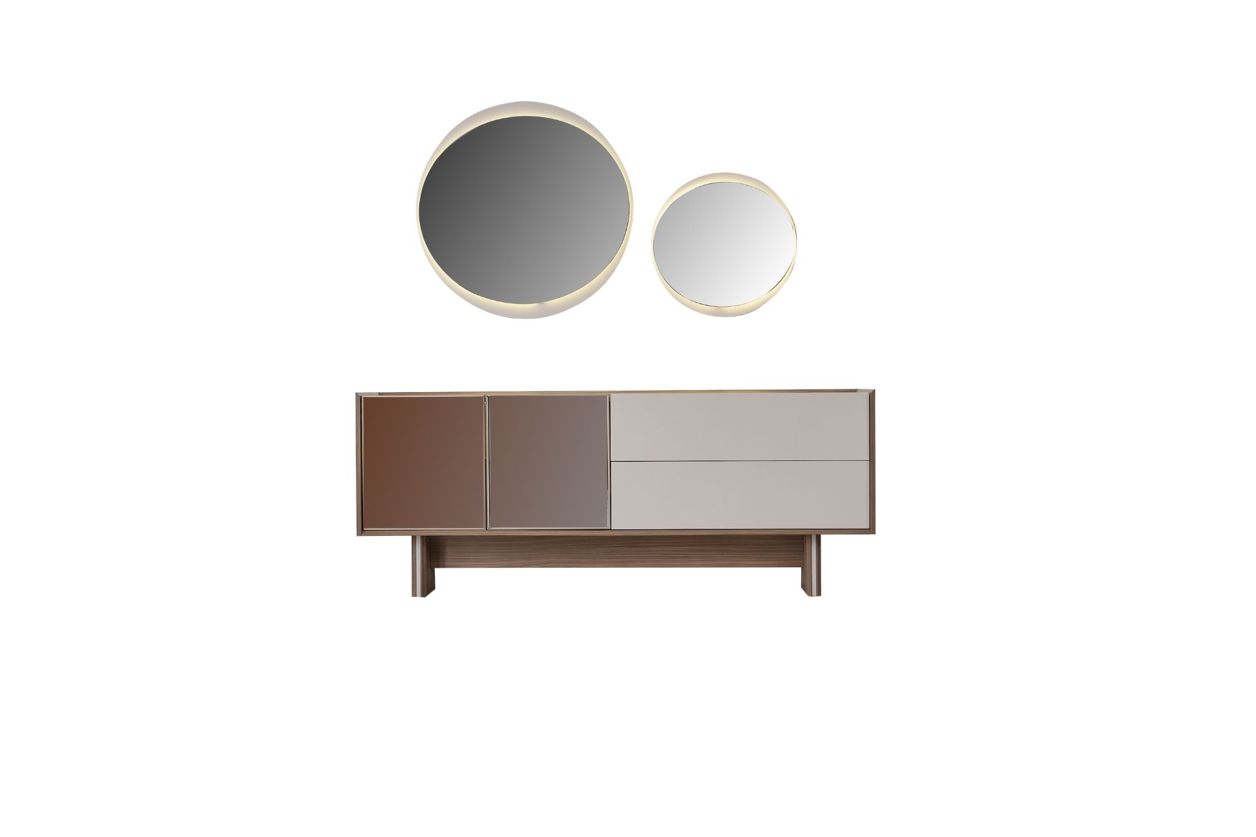 Vanta Reflekte Camlı Konsol 